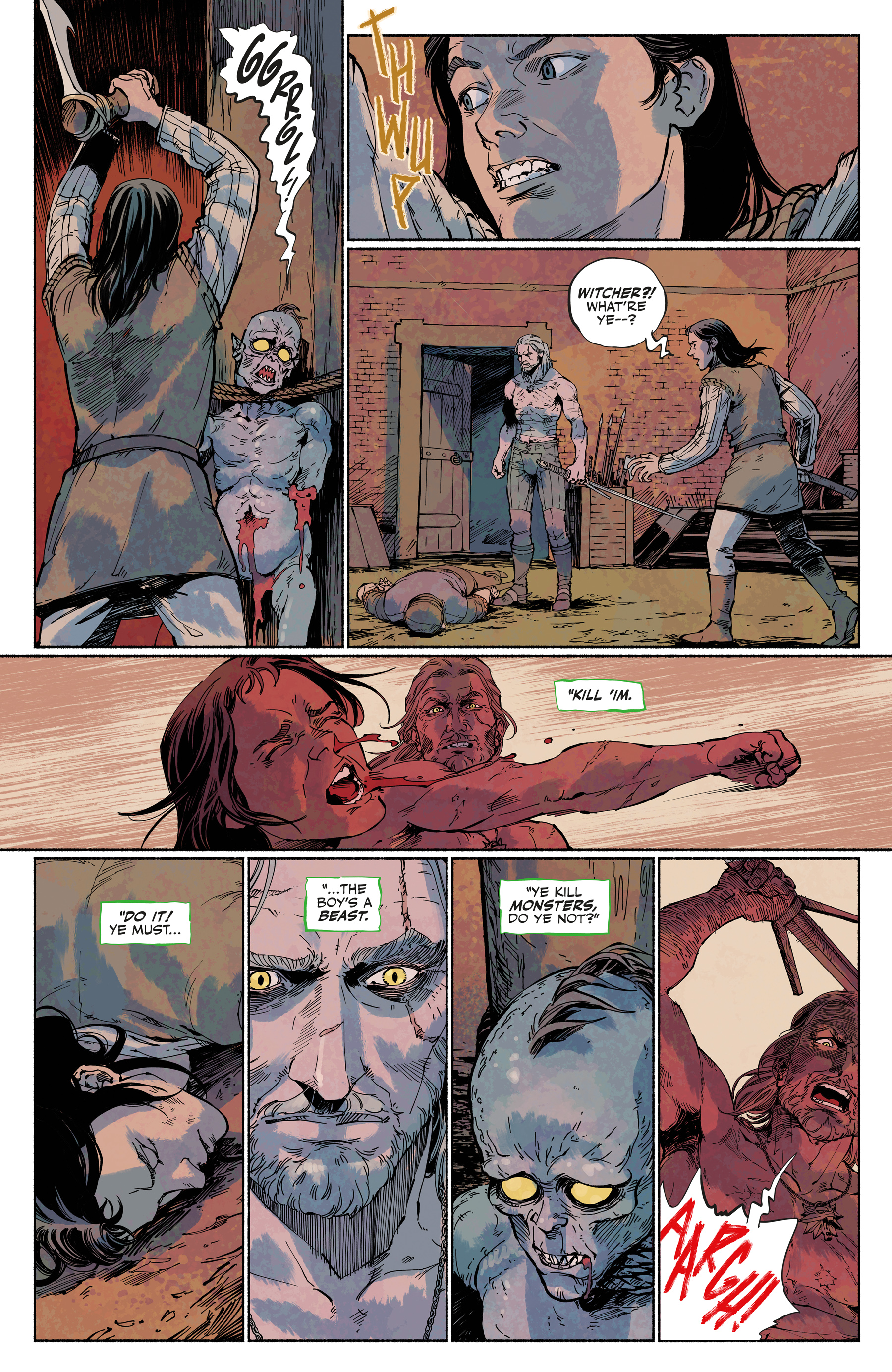 Read online The Witcher: Wild Animals comic -  Issue #4 - 15