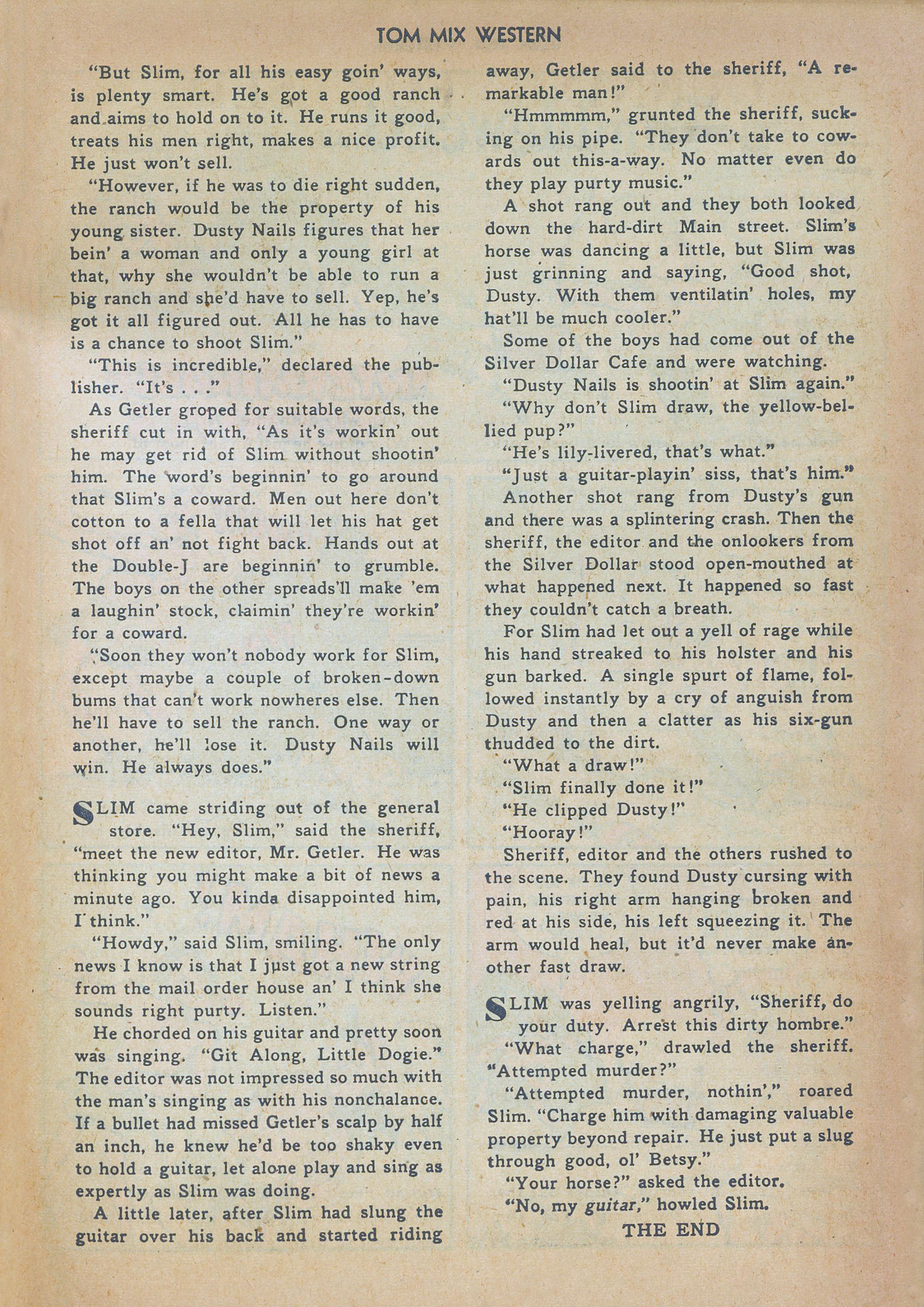 Read online Tom Mix Western (1948) comic -  Issue #12 - 33