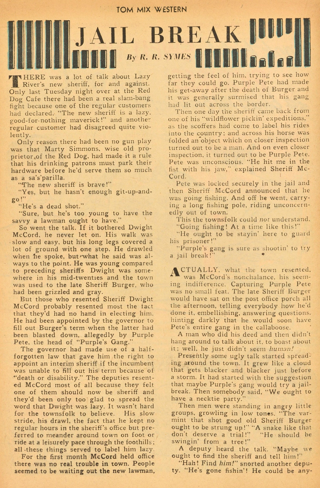 Read online Tom Mix Western (1948) comic -  Issue #8 - 16
