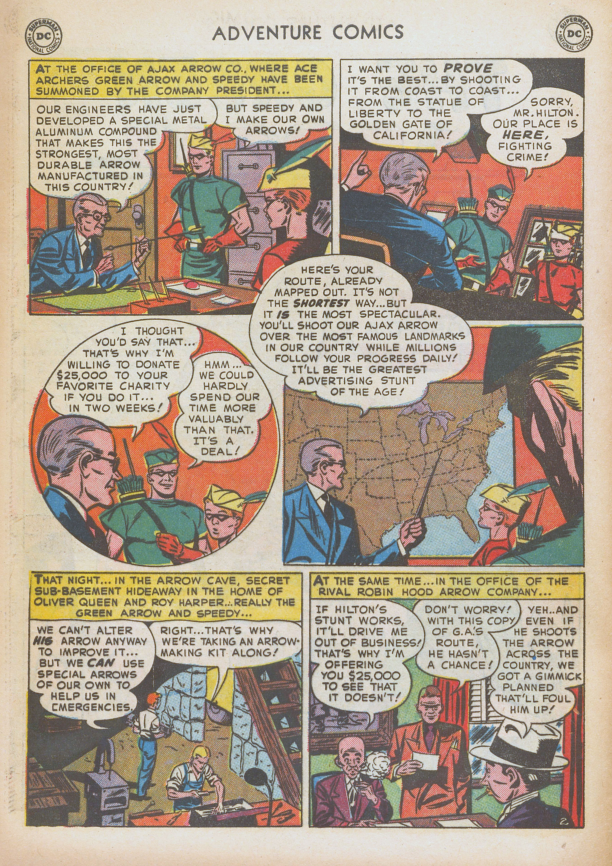 Read online Adventure Comics (1938) comic -  Issue #168 - 40