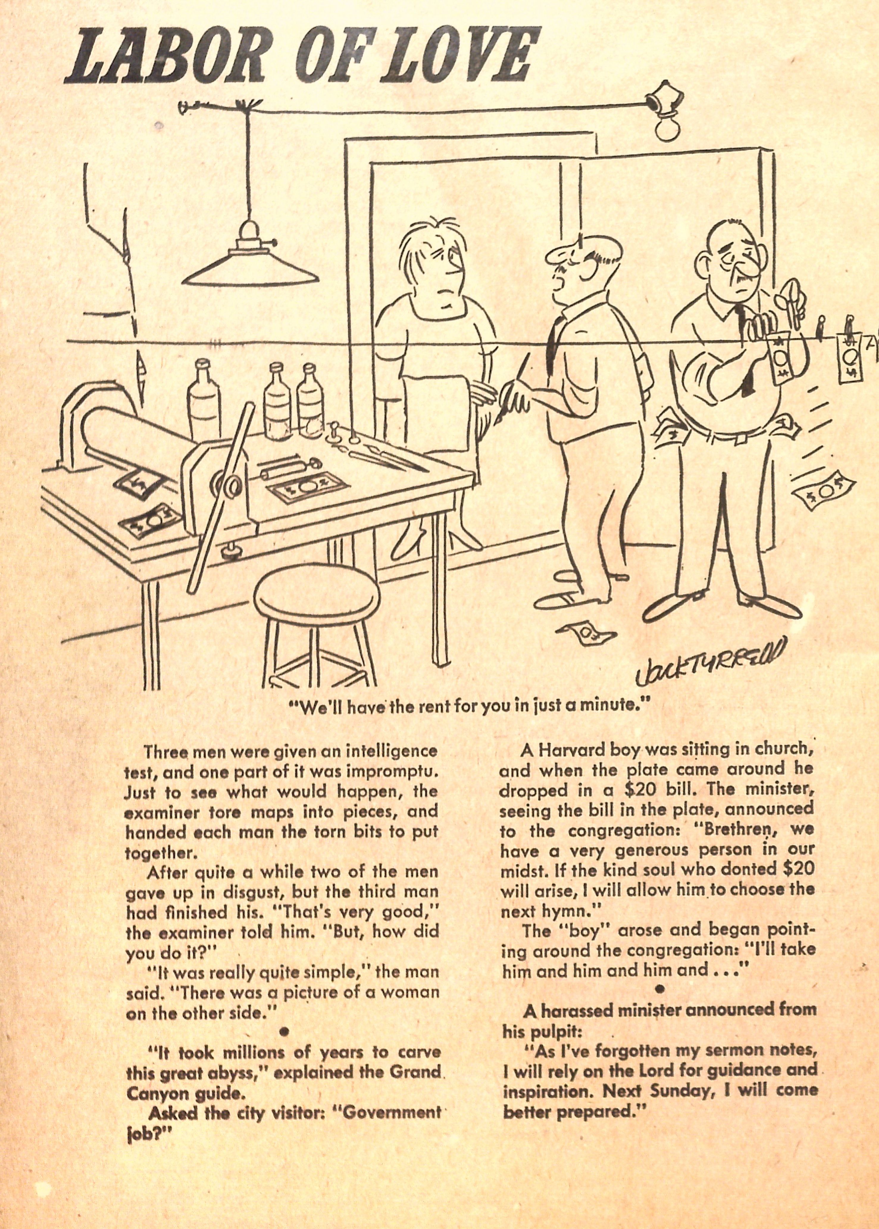 Read online Cartoons and Gags comic -  Issue #21 - 36