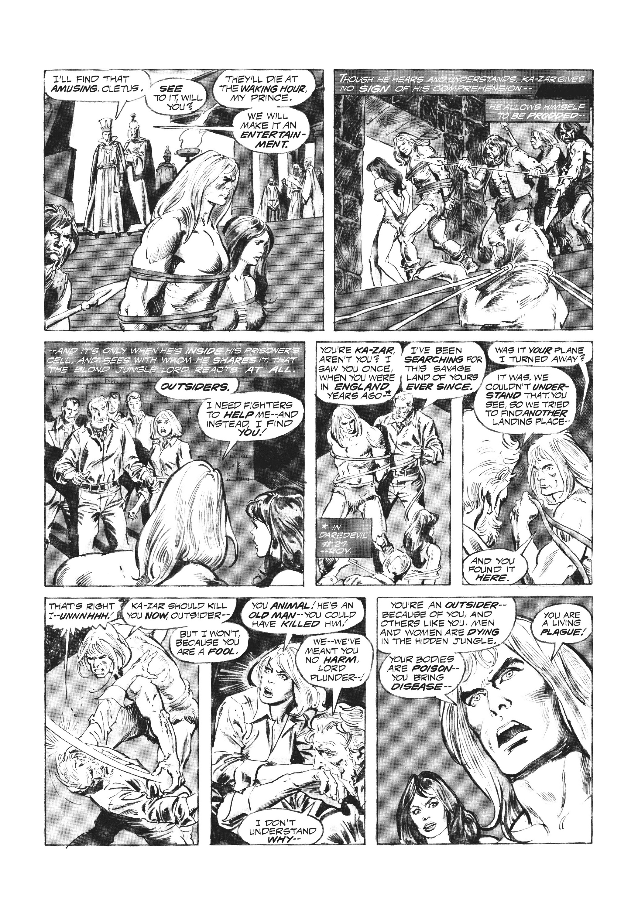 Read online Marvel Masterworks: Ka-Zar comic -  Issue # TPB 3 (Part 2) - 38