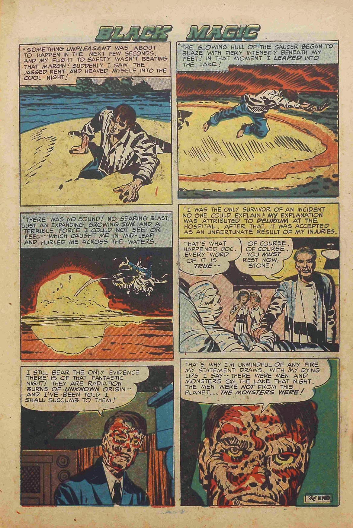 Read online Black Magic (1950) comic -  Issue #22 - 11