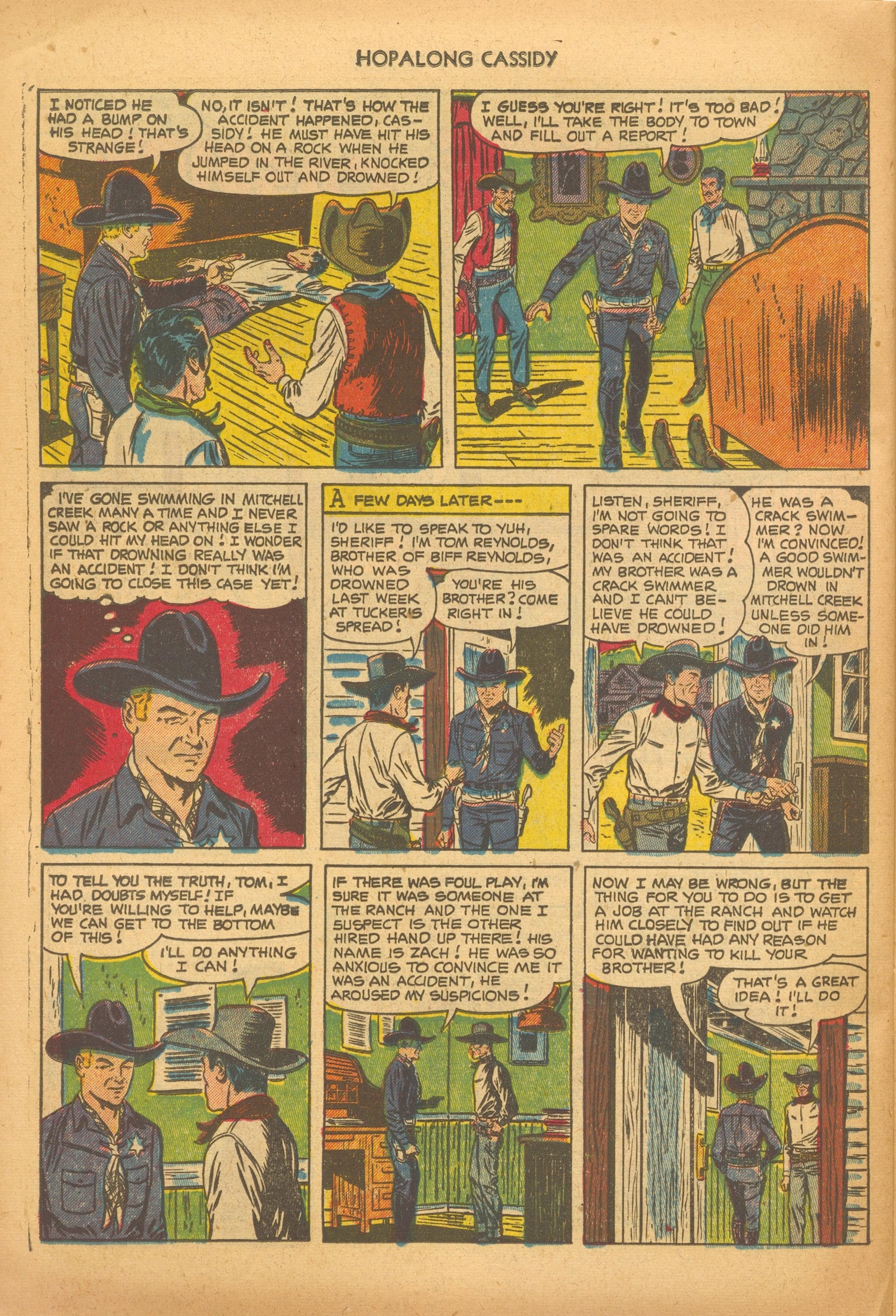Read online Hopalong Cassidy comic -  Issue #74 - 26