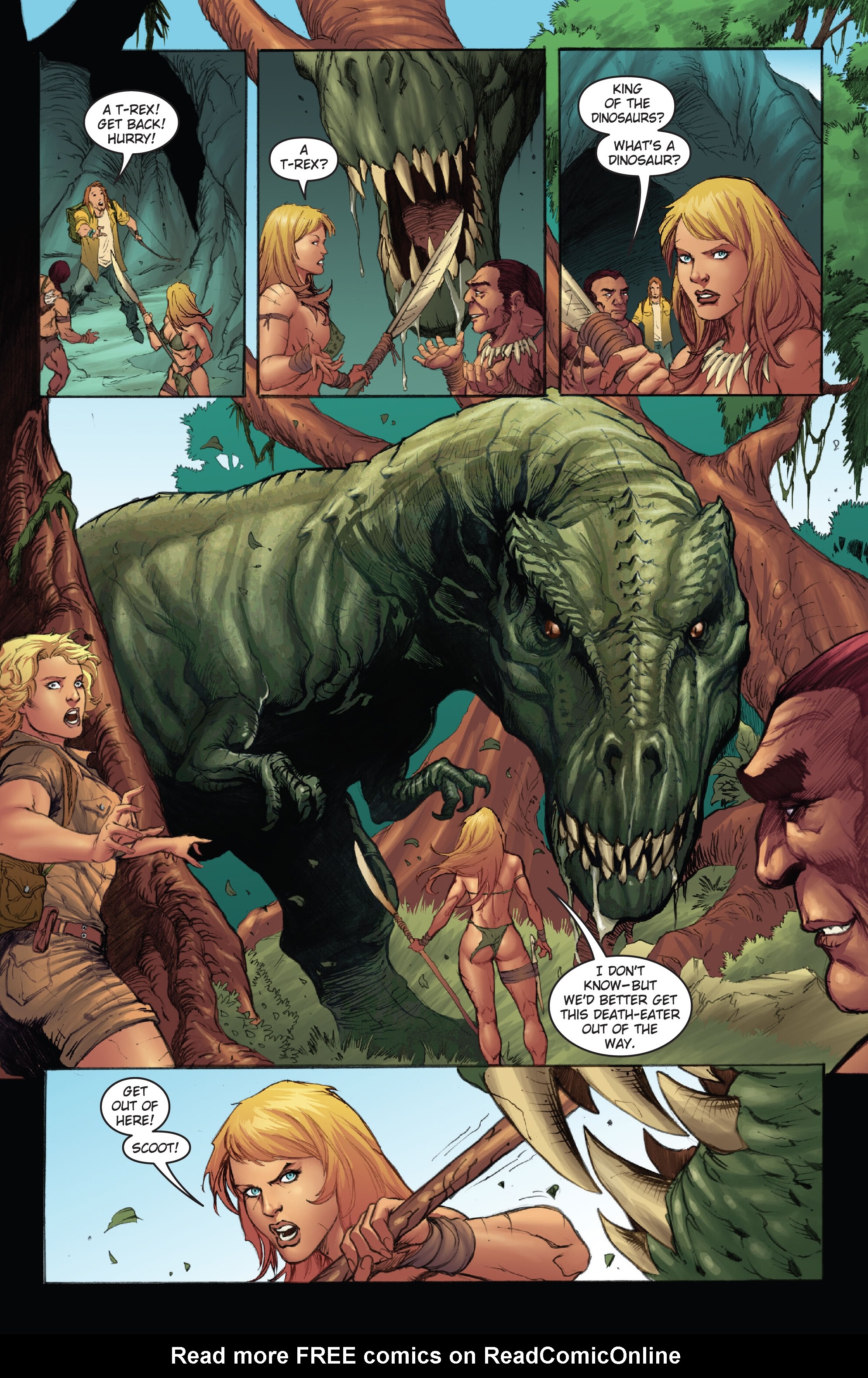 Read online Frank Cho's Jungle Girl: The Complete Omnibus comic -  Issue # TPB (Part 2) - 23