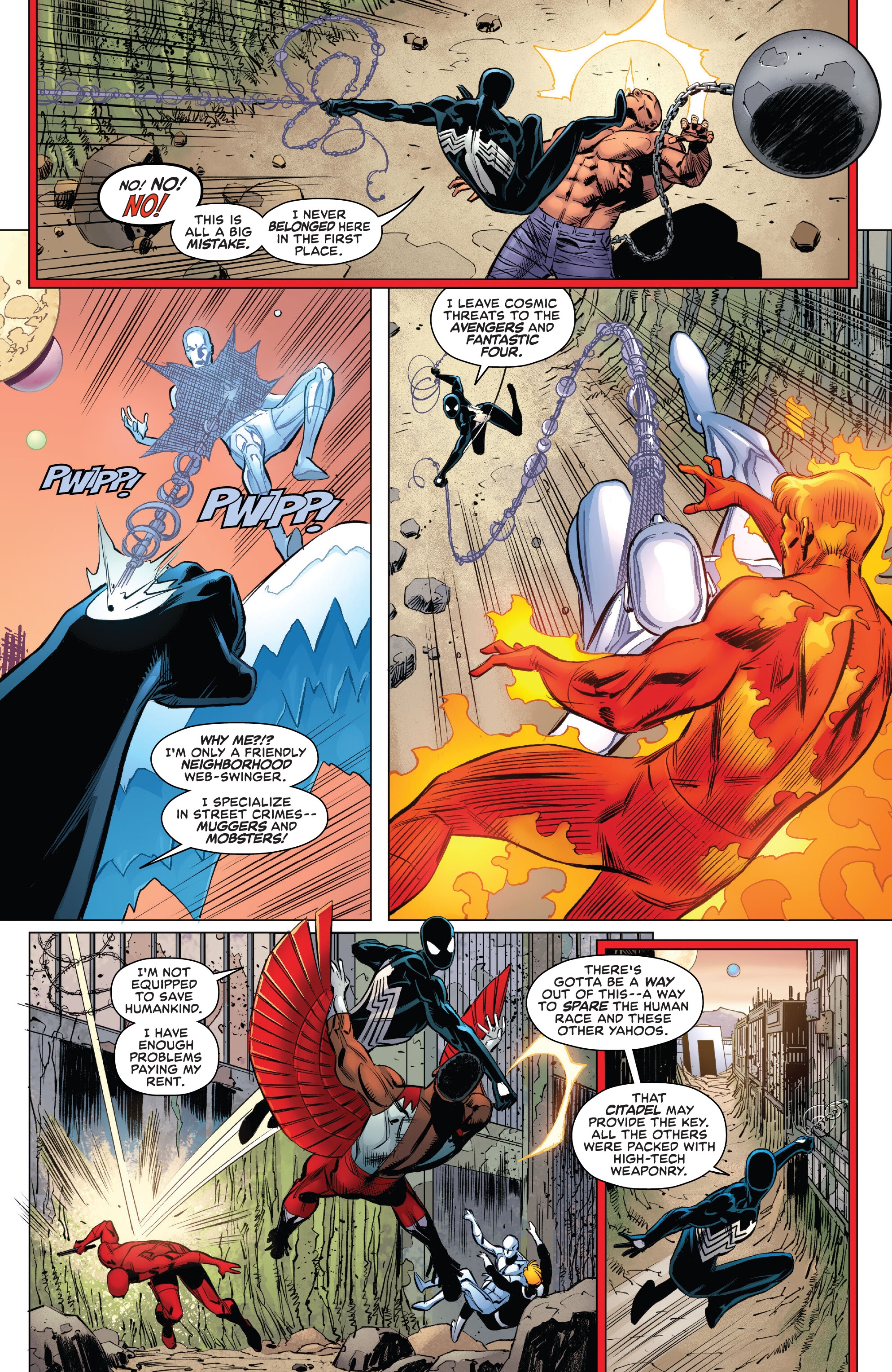 Read online Marvel Super Heroes Secret Wars: Battleworld comic -  Issue #4 - 8