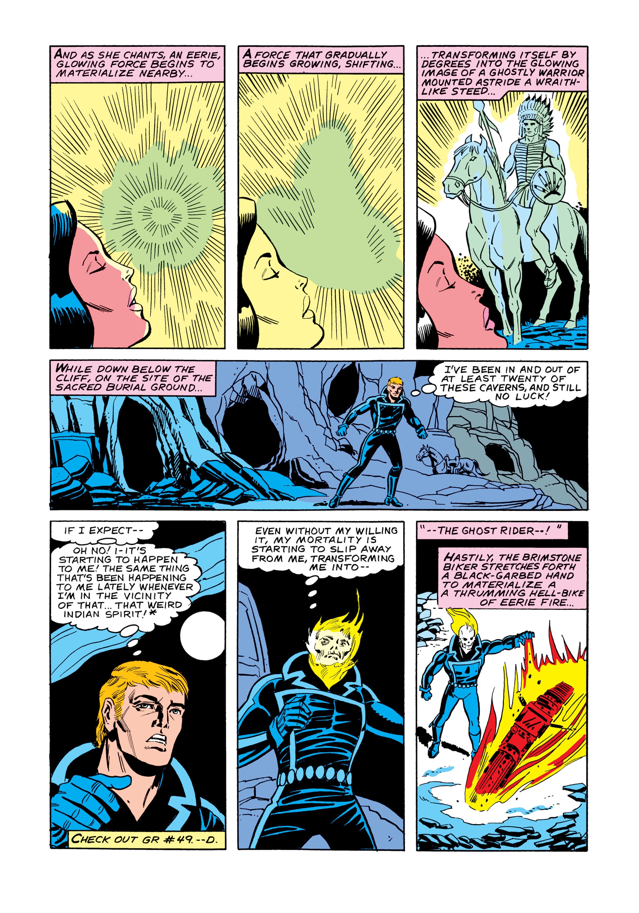 Read online Marvel Masterworks: Ghost Rider comic -  Issue # TPB 4 (Part 3) - 86