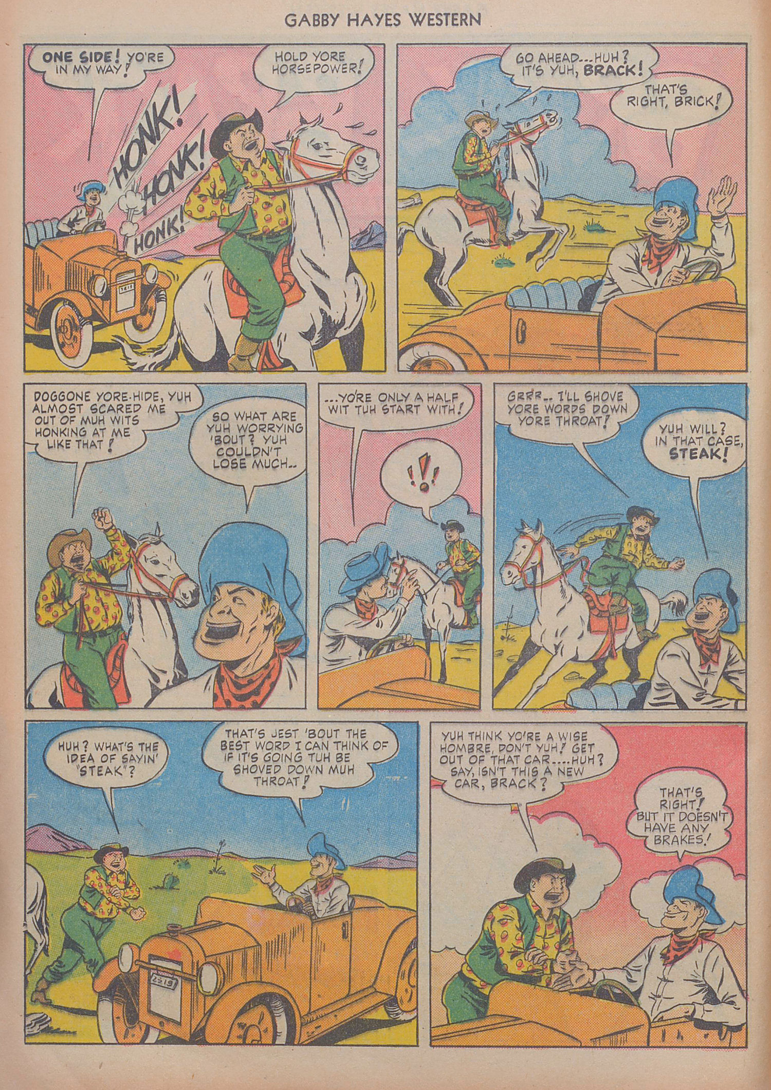 Read online Gabby Hayes Western comic -  Issue #20 - 16