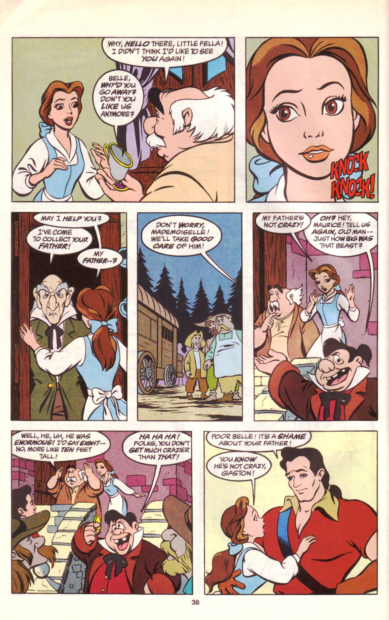 Read online Disney's Beauty and The Beast (1991) comic -  Issue # Full - 40