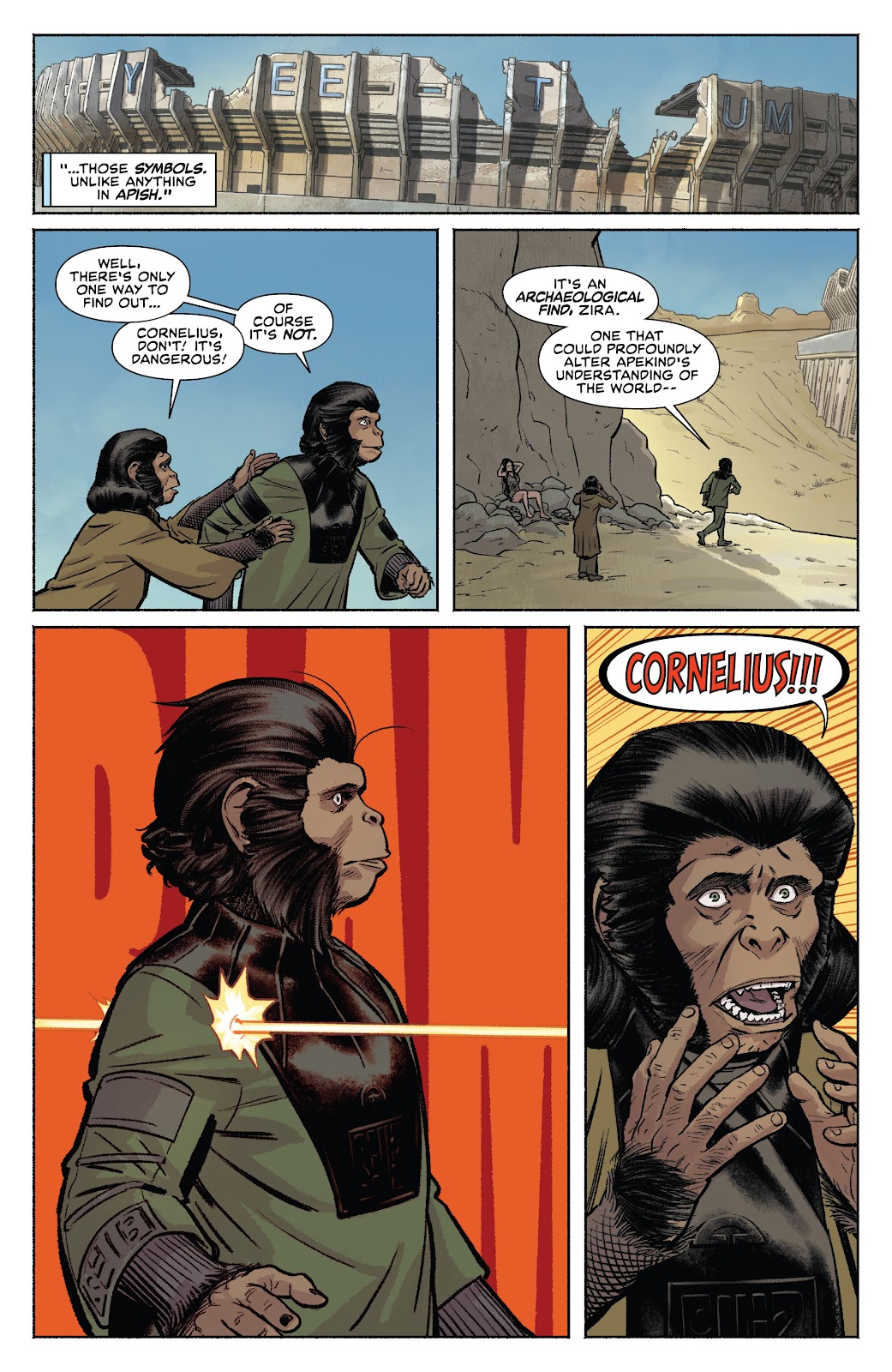 Beware the Planet of the Apes issue 2 - Page 13