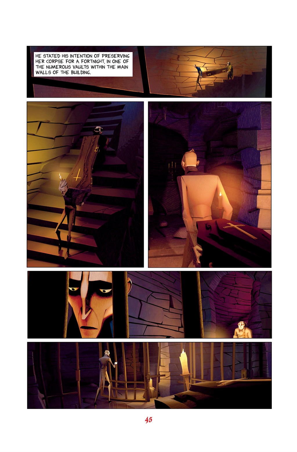 Read online The Fall of the House of Usher: A Graphic Novel comic -  Issue # TPB - 41