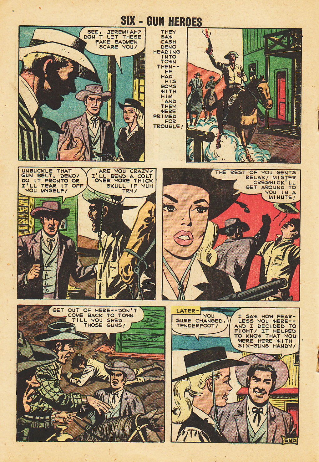 Read online Six-Gun Heroes comic -  Issue #51 - 18