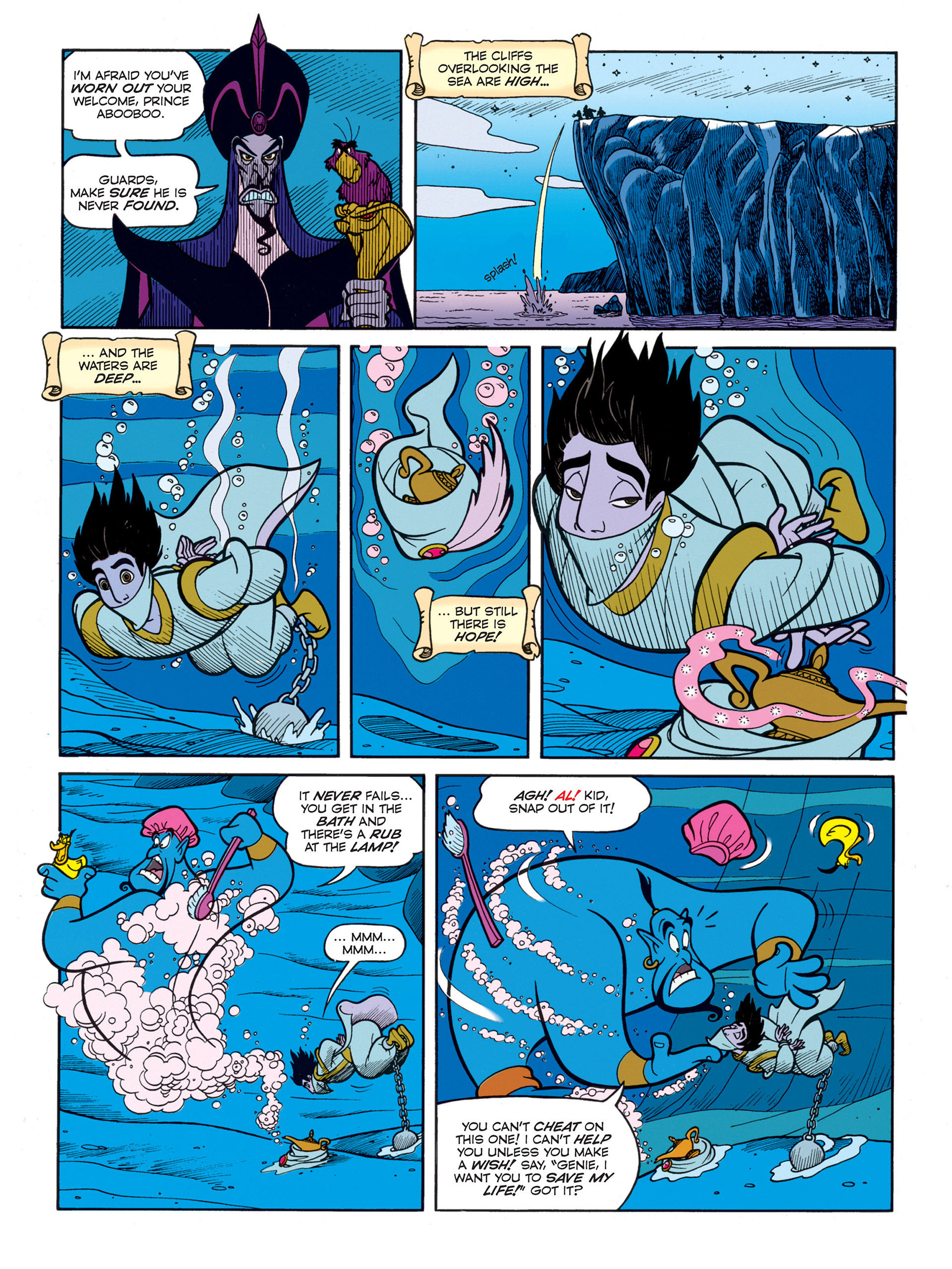 Read online Disney's Aladdin - The Official Movie Adaptation comic -  Issue # Full - 33