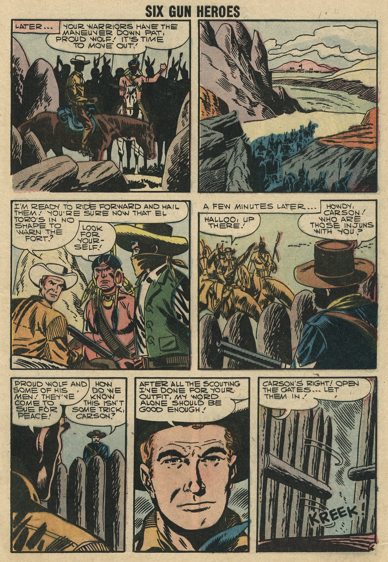 Read online Six-Gun Heroes comic -  Issue #45 - 9