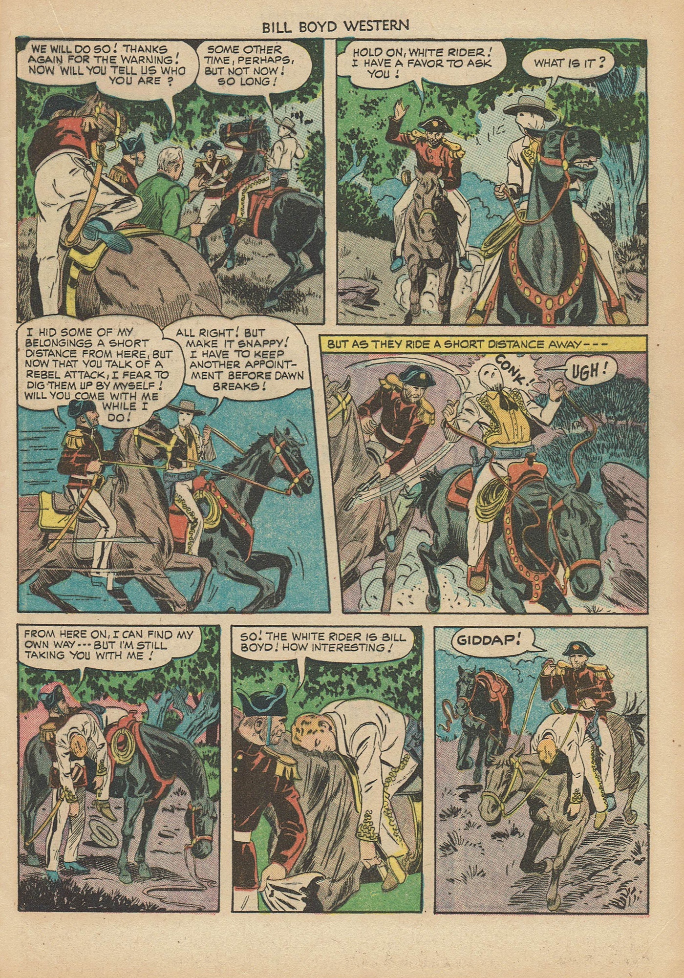 Read online Bill Boyd Western comic -  Issue #6 - 17