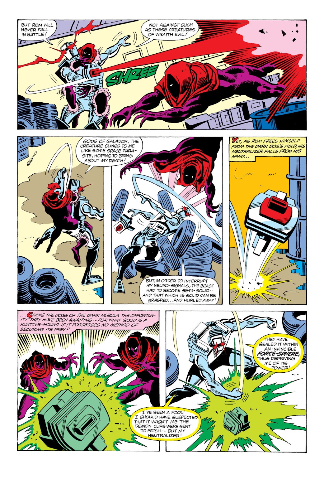 Rom: The Original Marvel Years Omnibus issue TPB (Part 2) - Page 22
