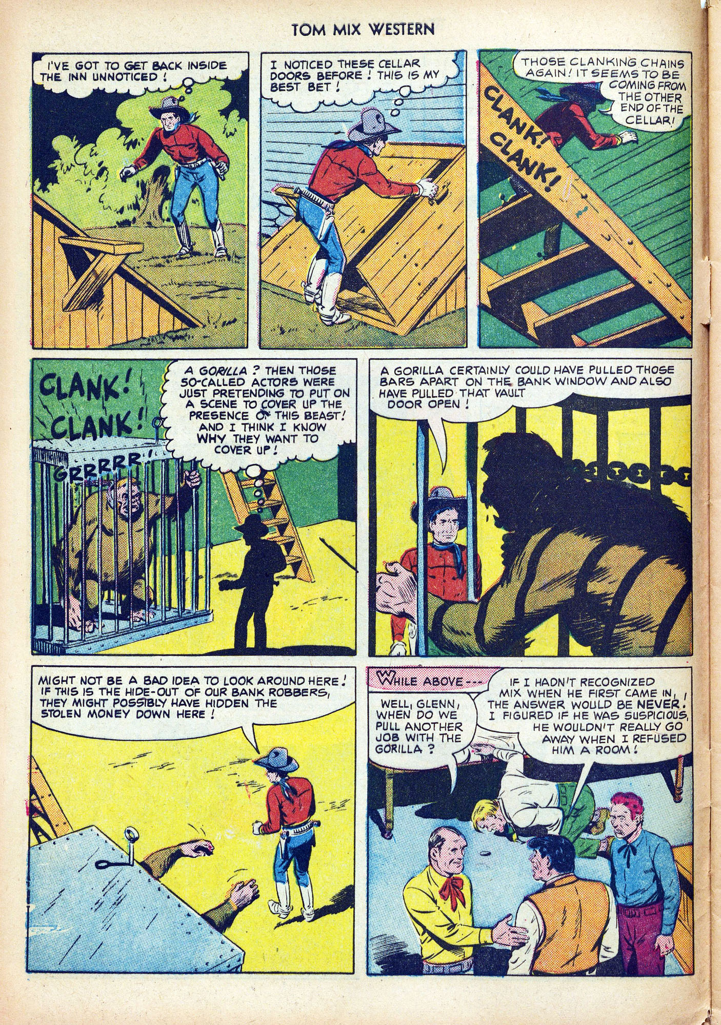 Read online Tom Mix Western (1948) comic -  Issue #42 - 8