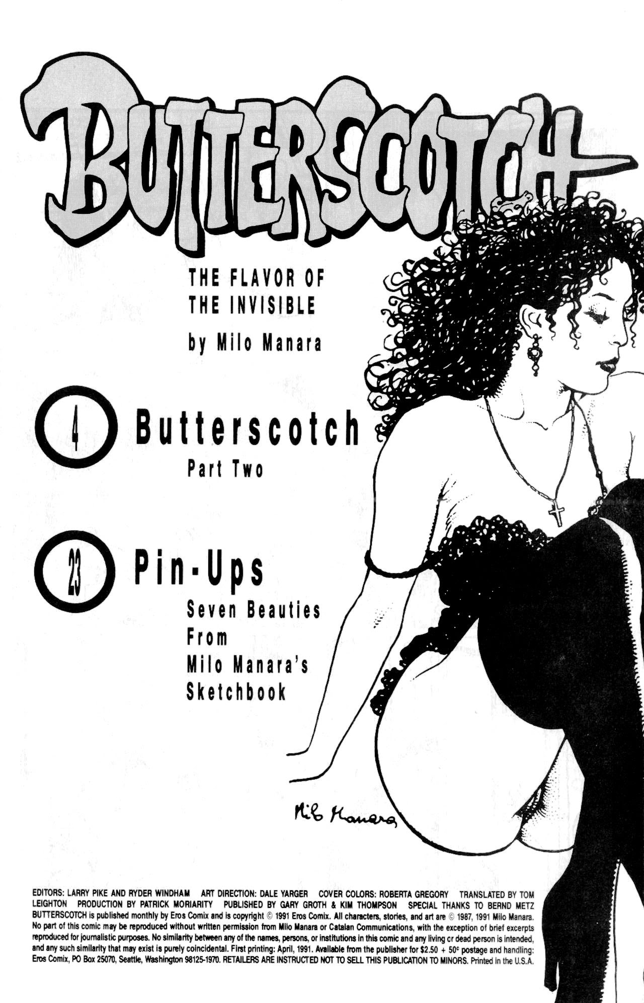 Read online Butterscotch: The Flavor of the Invisible comic -  Issue #2 - 3