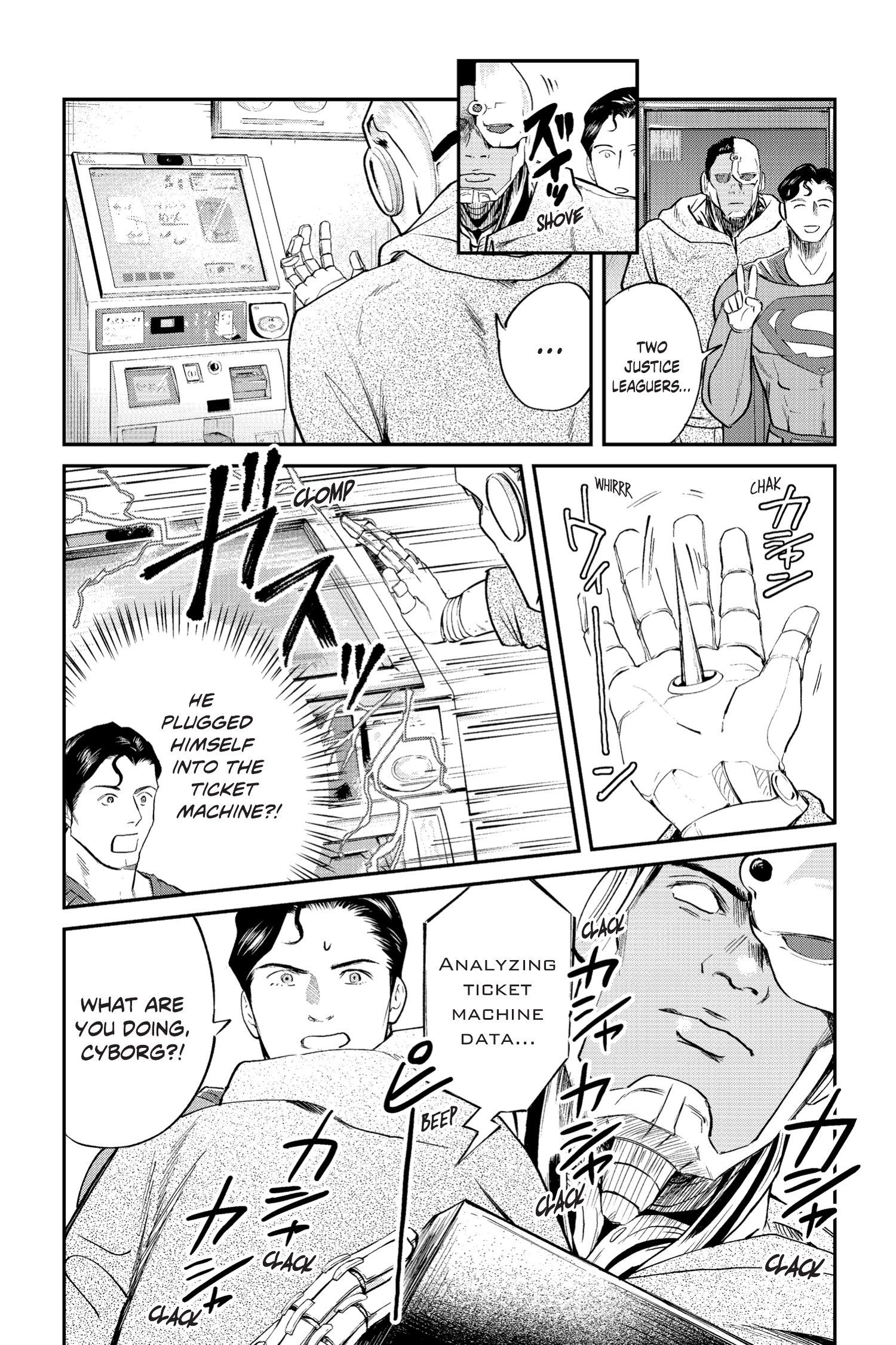 Read online Superman vs. Meshi comic -  Issue #13 - 9