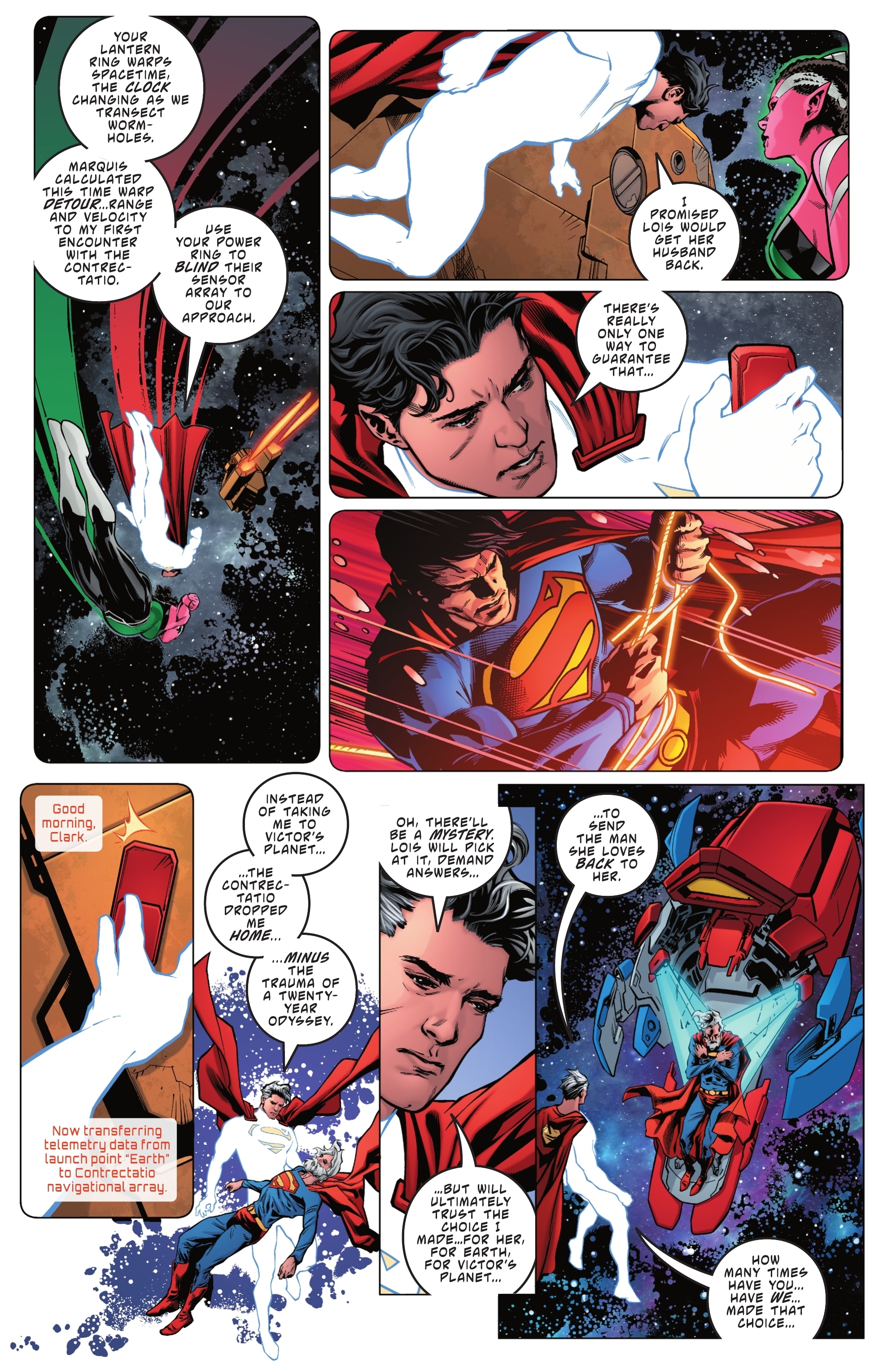 Read online Superman: Lost comic -  Issue #10 - 21