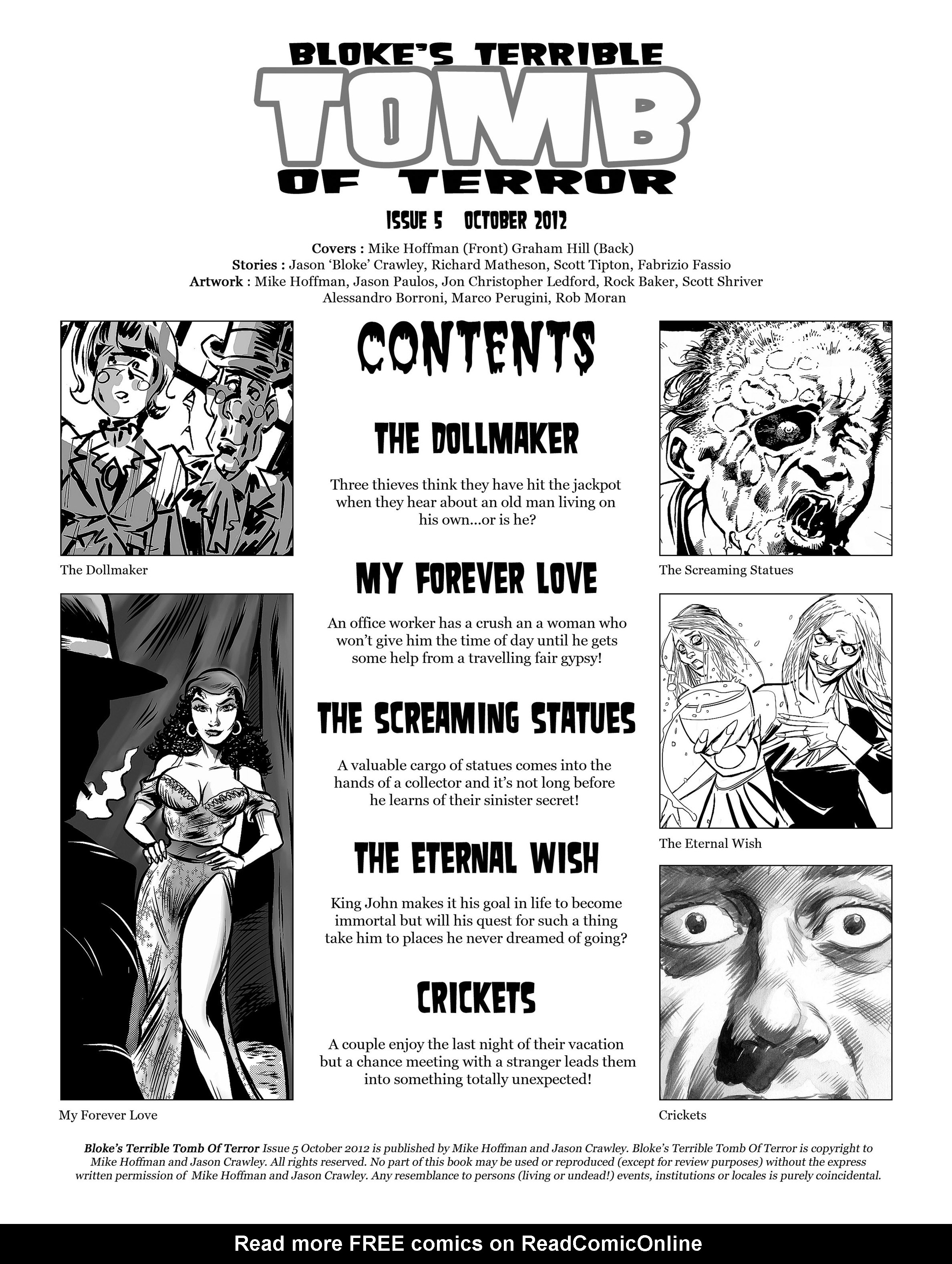Read online Bloke's Terrible Tomb Of Terror comic -  Issue #5 - 3