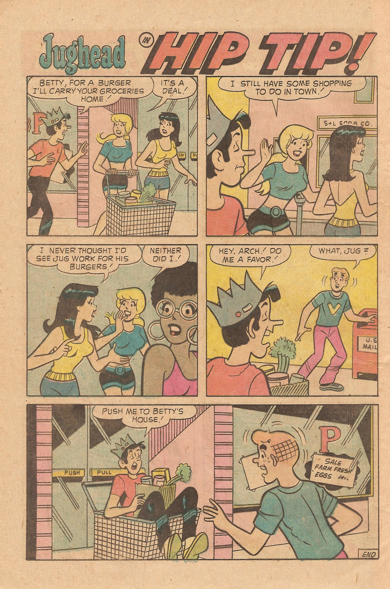 Read online Jughead's Jokes comic -  Issue #40 - 16