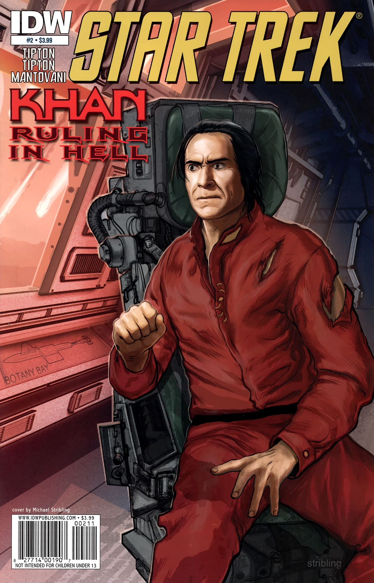 Read online Star Trek: Khan Ruling in Hell comic -  Issue #2 - 1