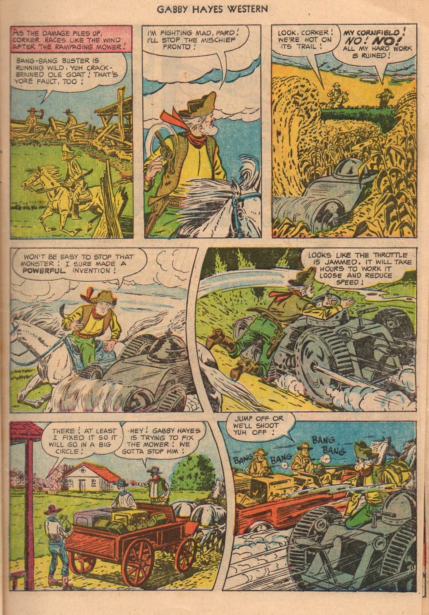 Read online Gabby Hayes Western comic -  Issue #50 - 7
