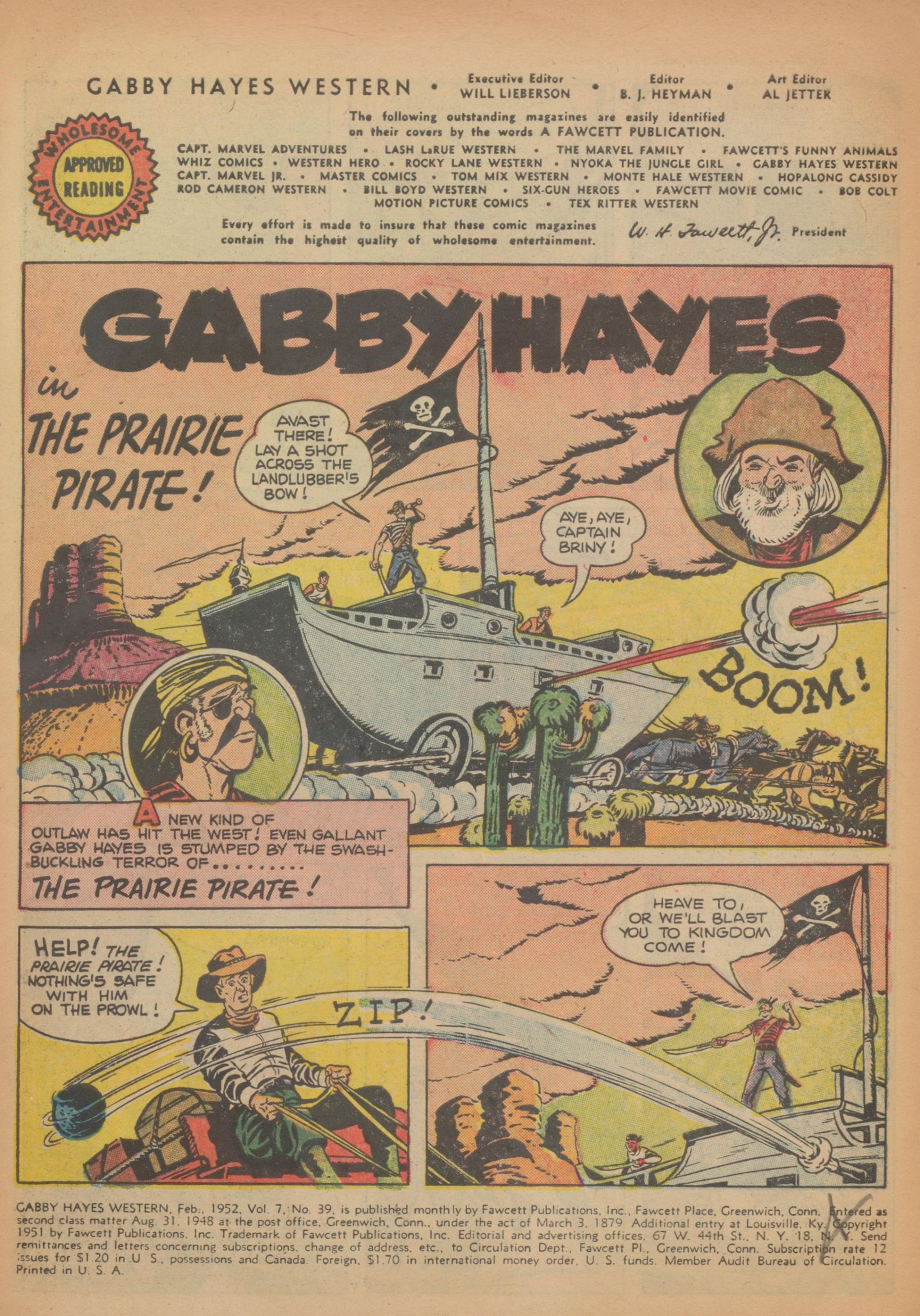 Read online Gabby Hayes Western comic -  Issue #39 - 3