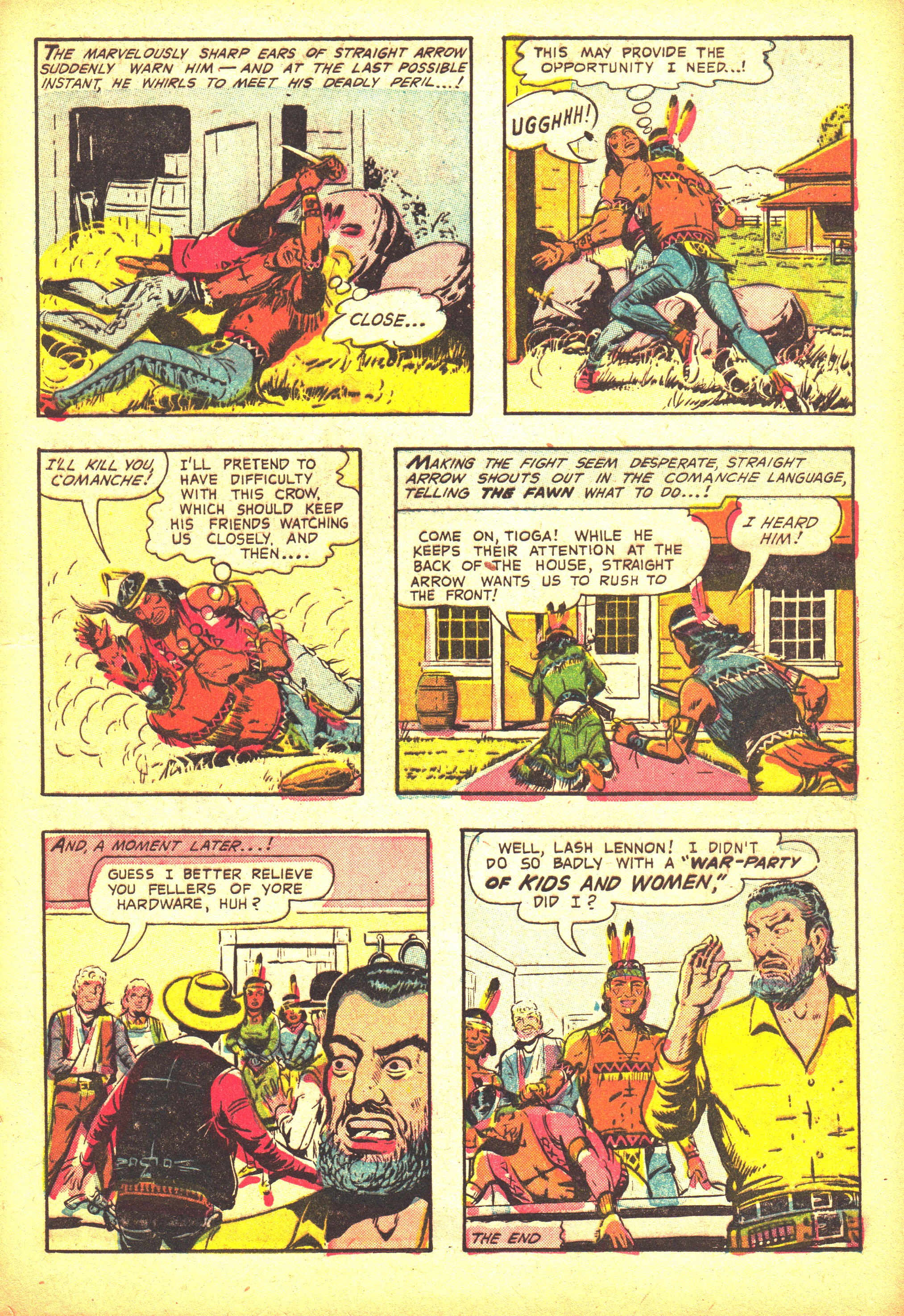 Read online Straight Arrow comic -  Issue #41 - 9