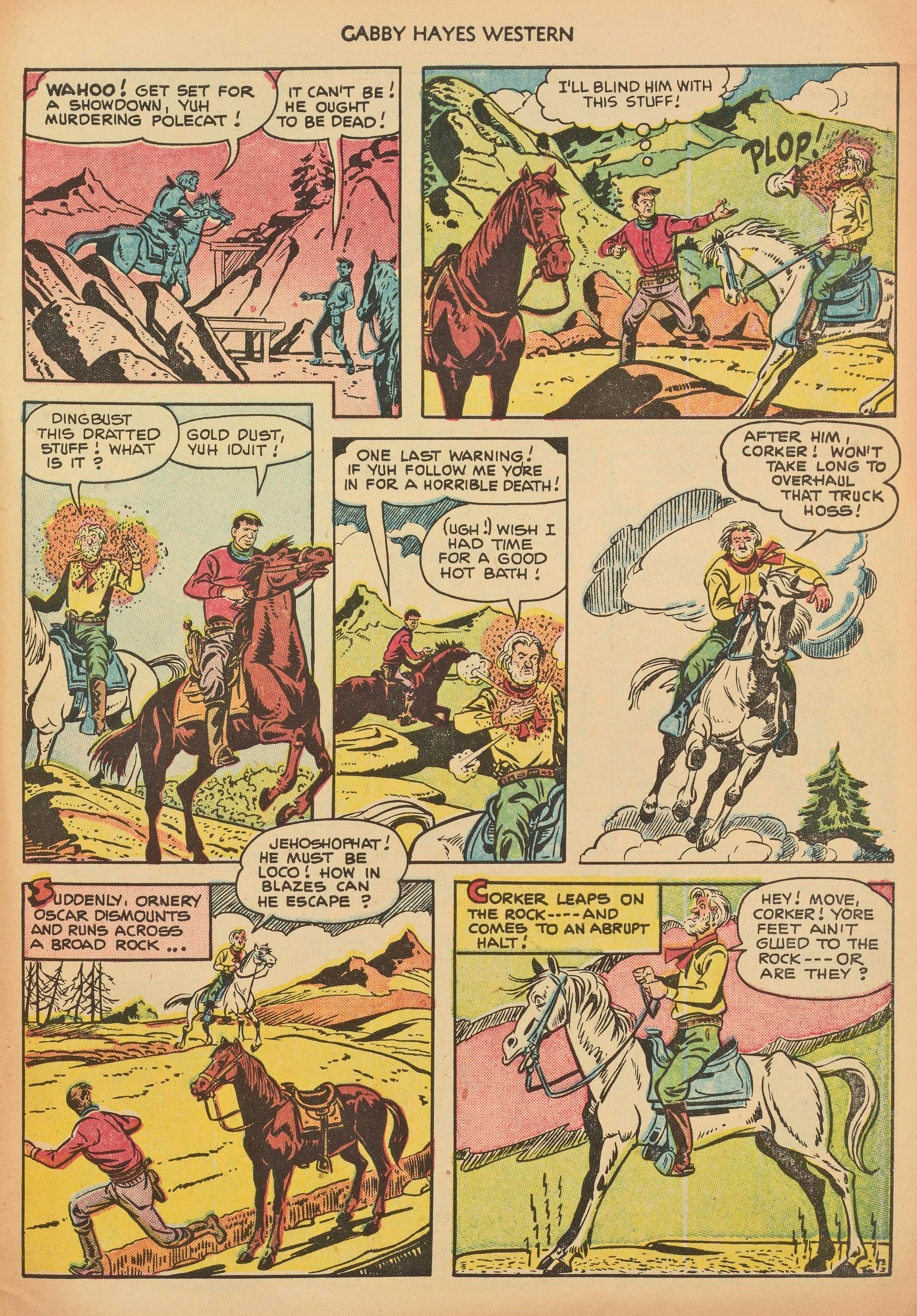 Read online Gabby Hayes Western comic -  Issue #37 - 31