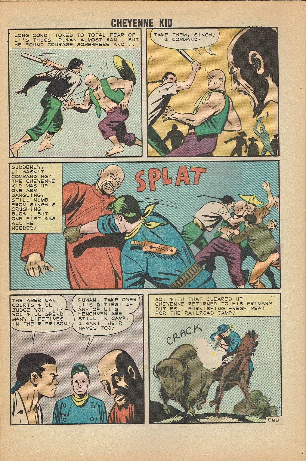 Read online Cheyenne Kid comic -  Issue #41 - 16