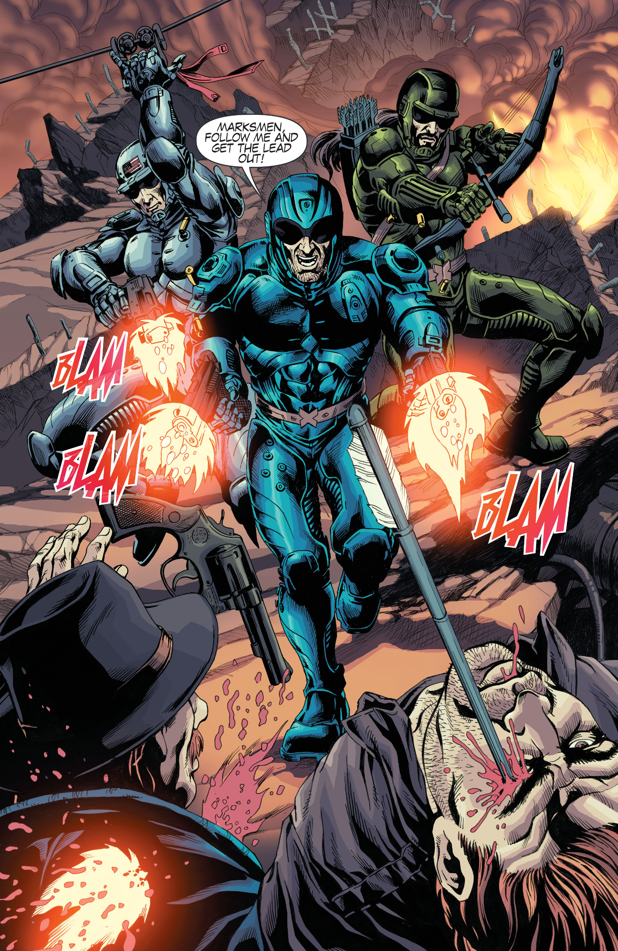 Read online Marksmen comic -  Issue #5 - 15