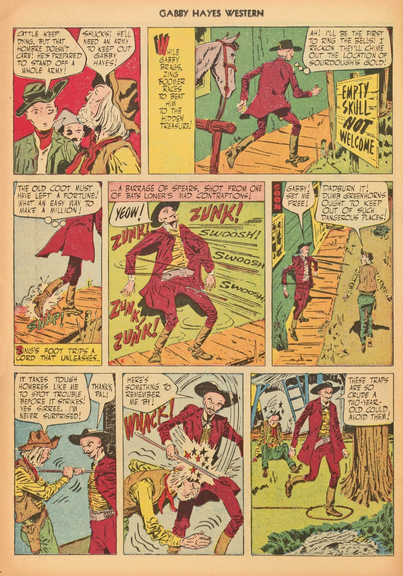 Read online Gabby Hayes Western comic -  Issue #27 - 18