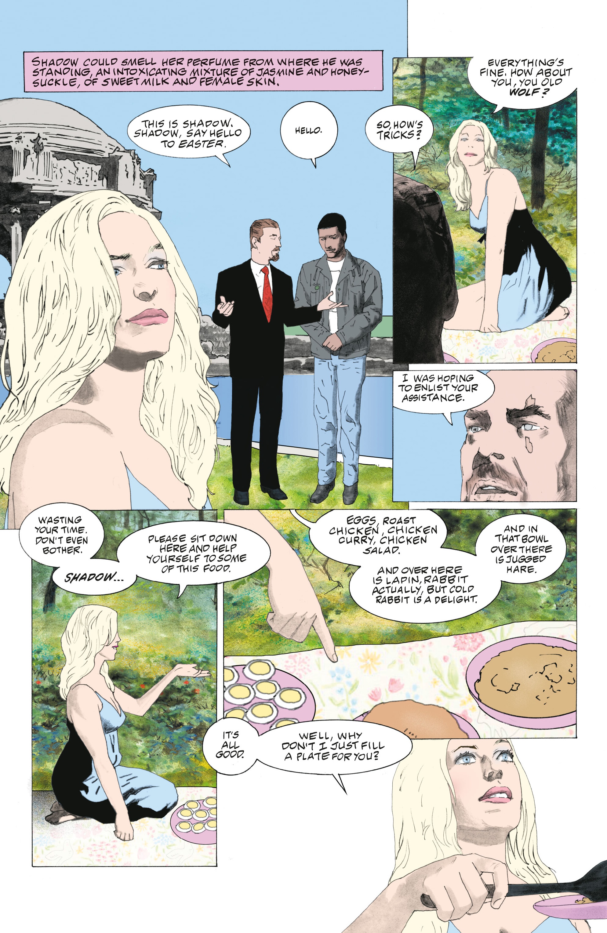 Read online The Complete American Gods comic -  Issue # TPB (Part 4) - 14