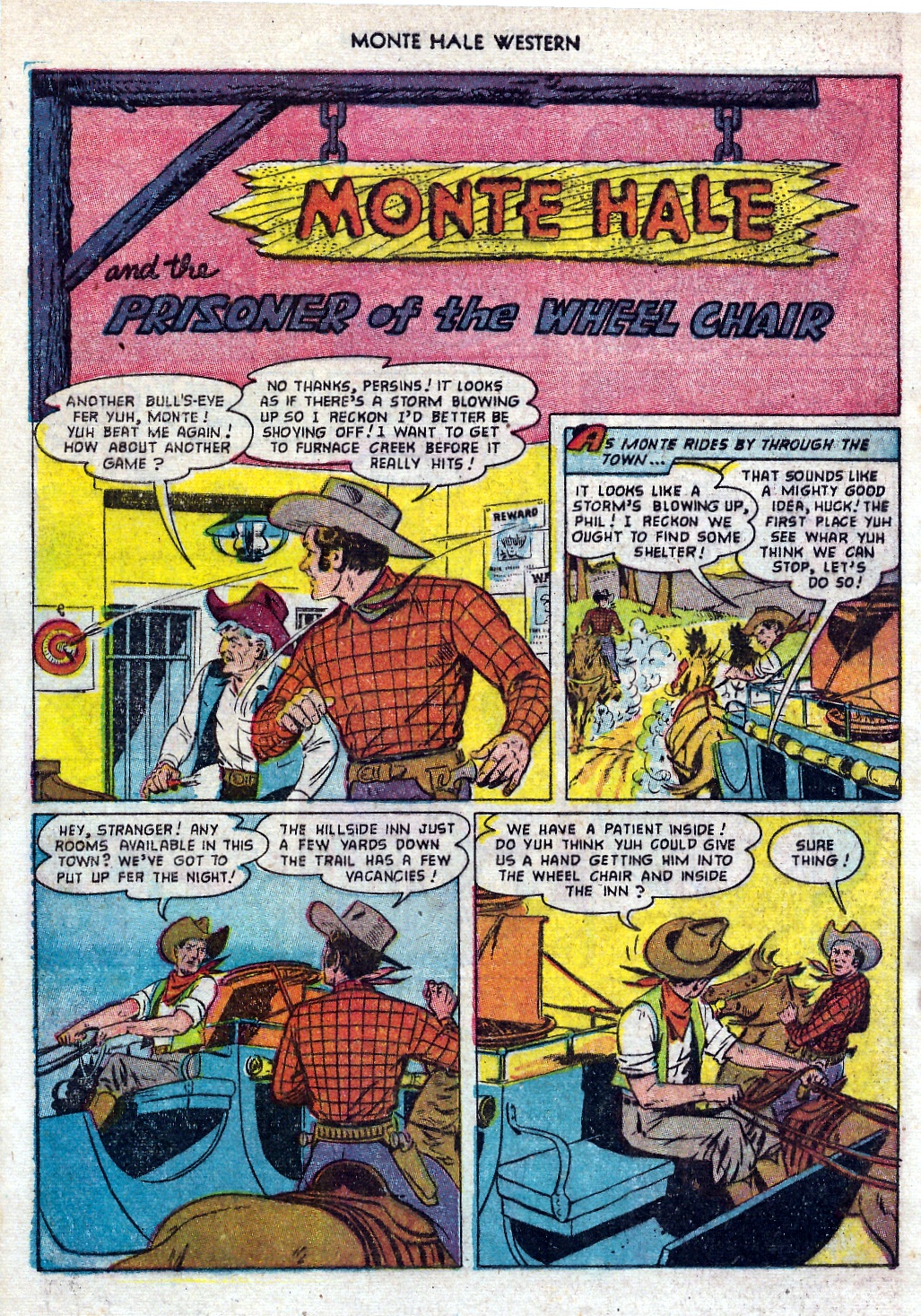Read online Monte Hale Western comic -  Issue #82 - 28