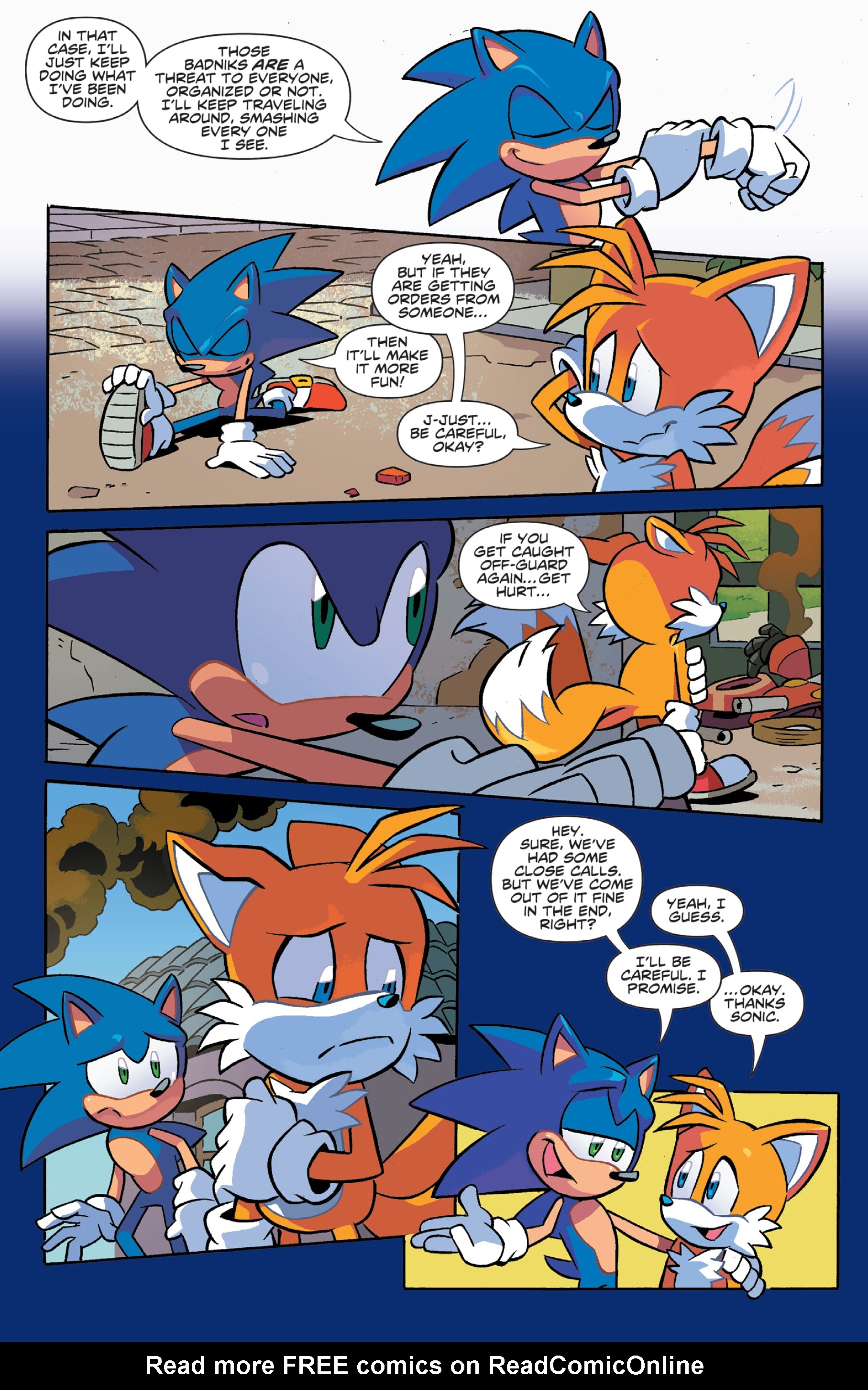 Read online Sonic the Hedgehog: Sonic & Tails: Best Buds Forever comic -  Issue # TPB - 23