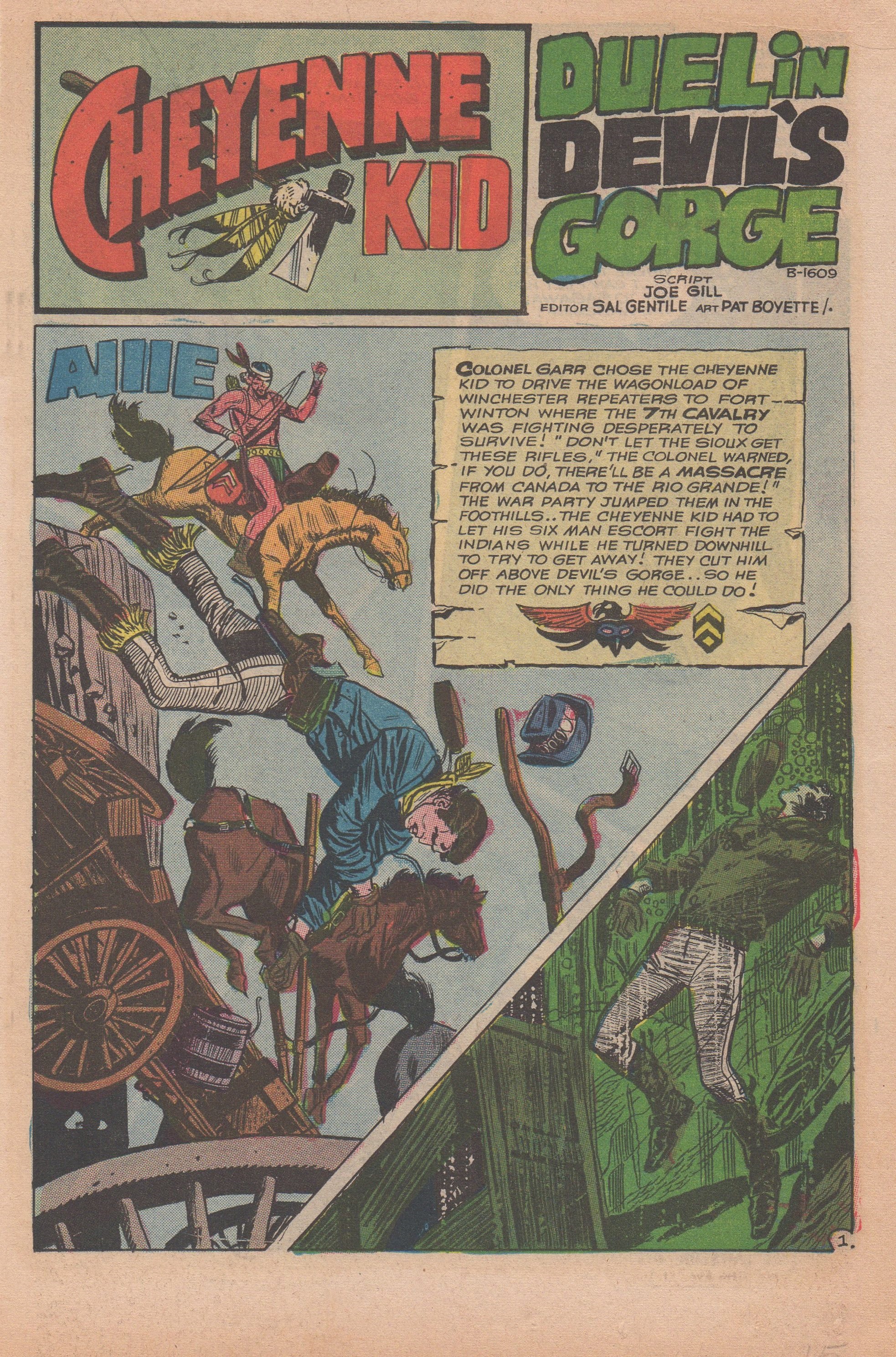 Read online Cheyenne Kid comic -  Issue #71 - 15