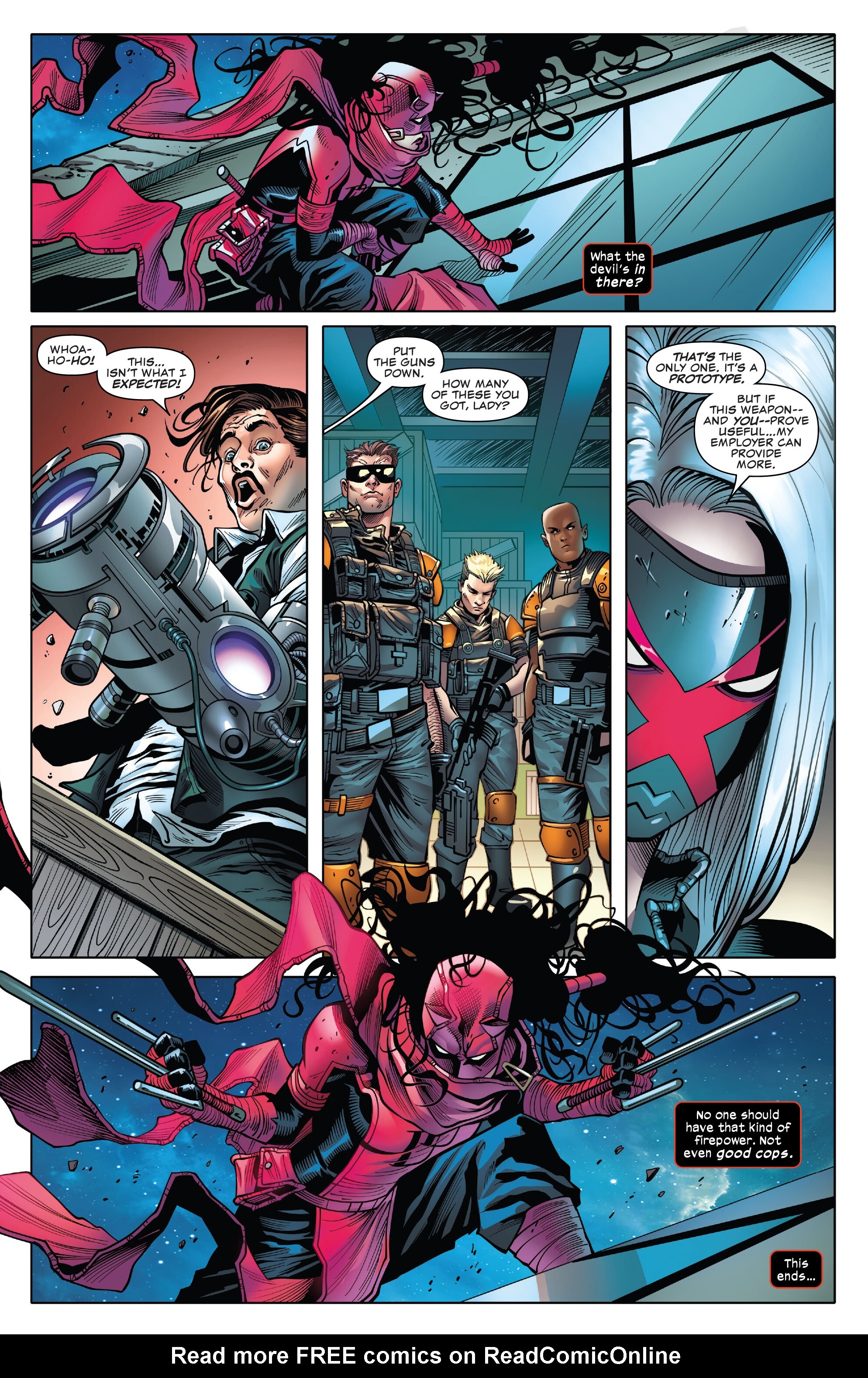 Read online Daredevil: Gang War comic -  Issue #1 - 30