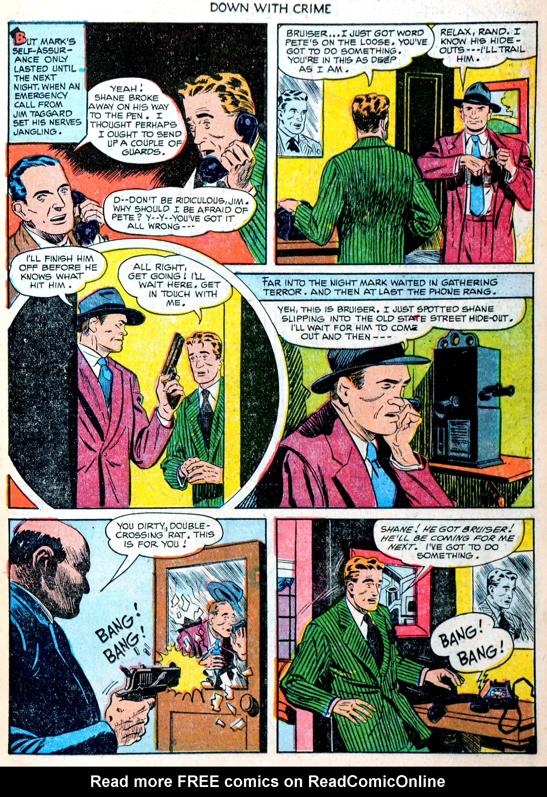 Read online Down With Crime comic -  Issue #6 - 11
