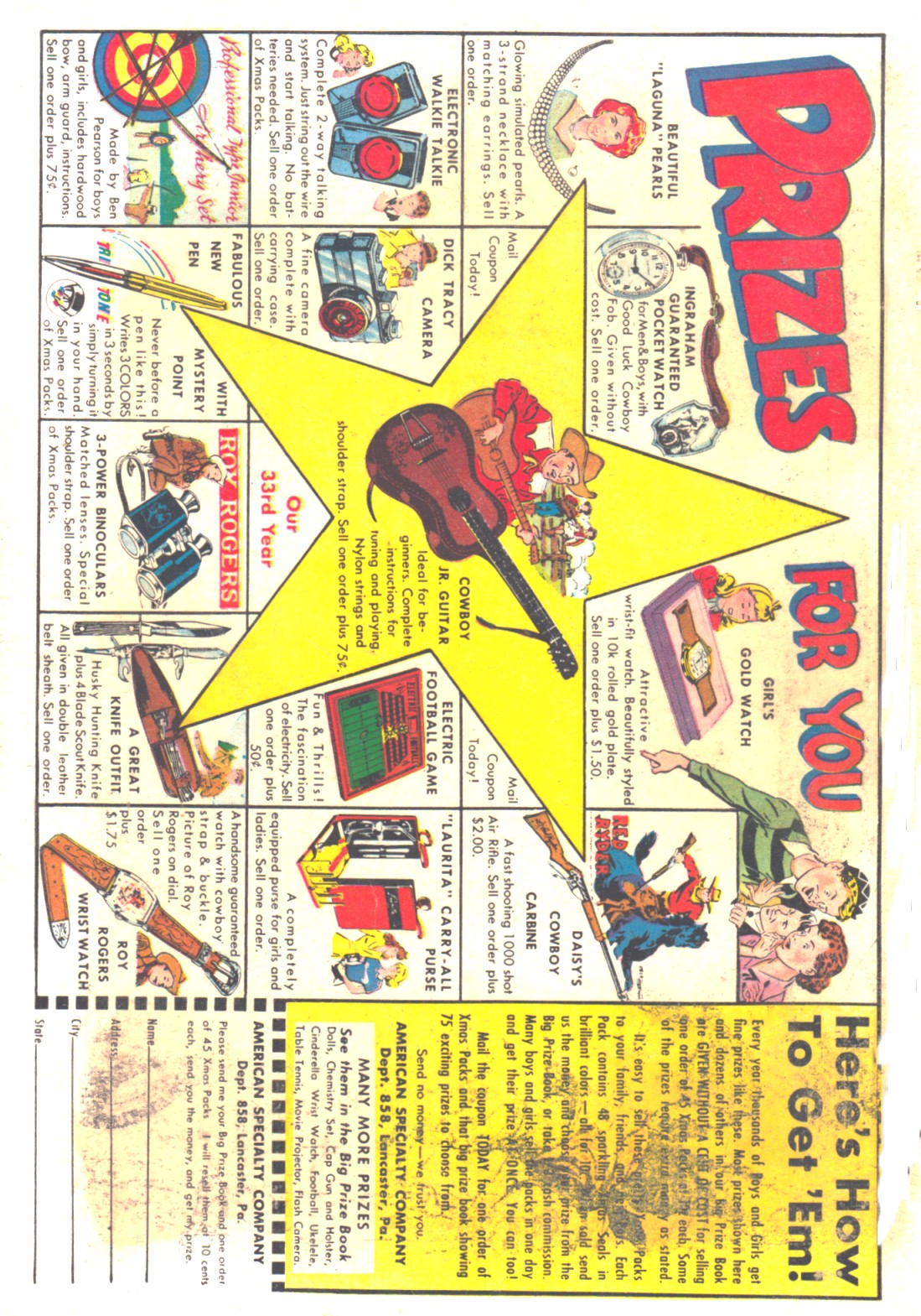 Read online Straight Arrow comic -  Issue #18 - 36