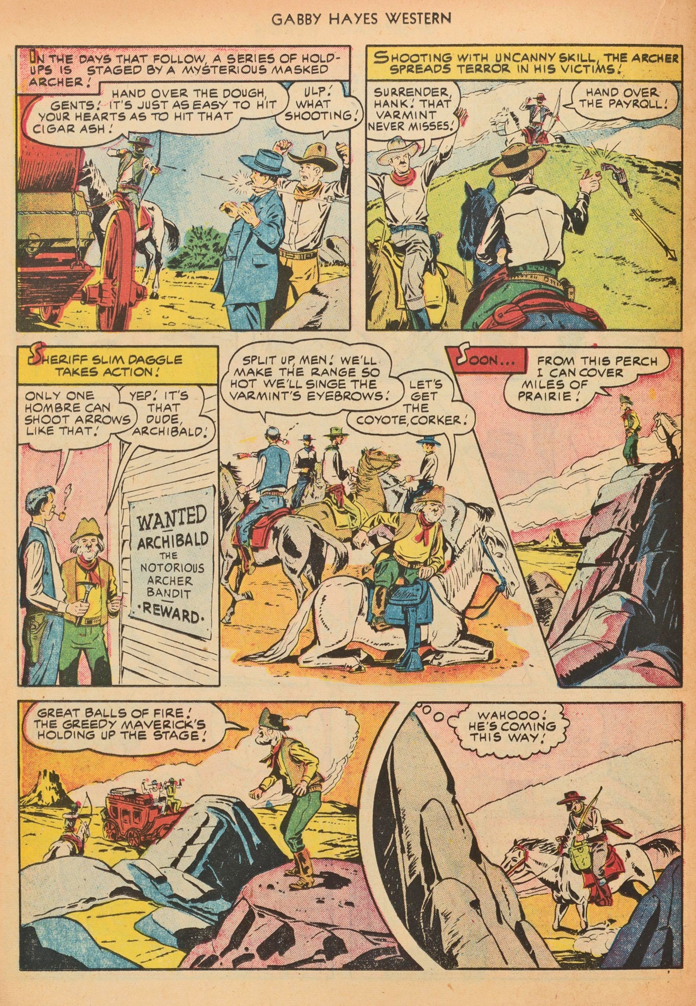 Read online Gabby Hayes Western comic -  Issue #34 - 20