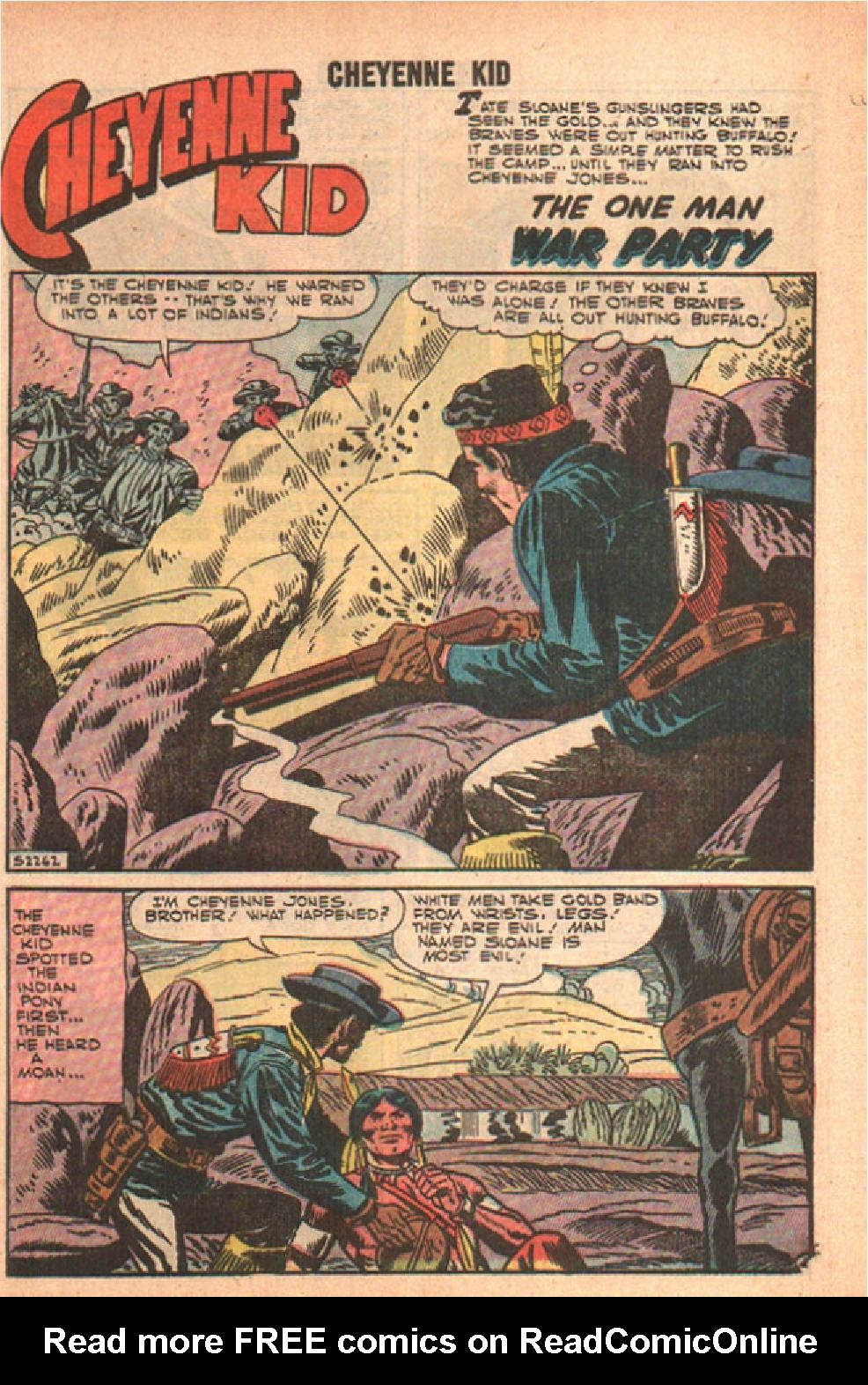 Read online Cheyenne Kid comic -  Issue #11 - 45