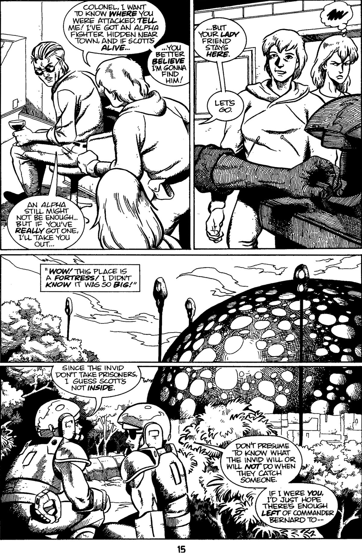 Read online Robotech: Invid War comic -  Issue #14 - 19