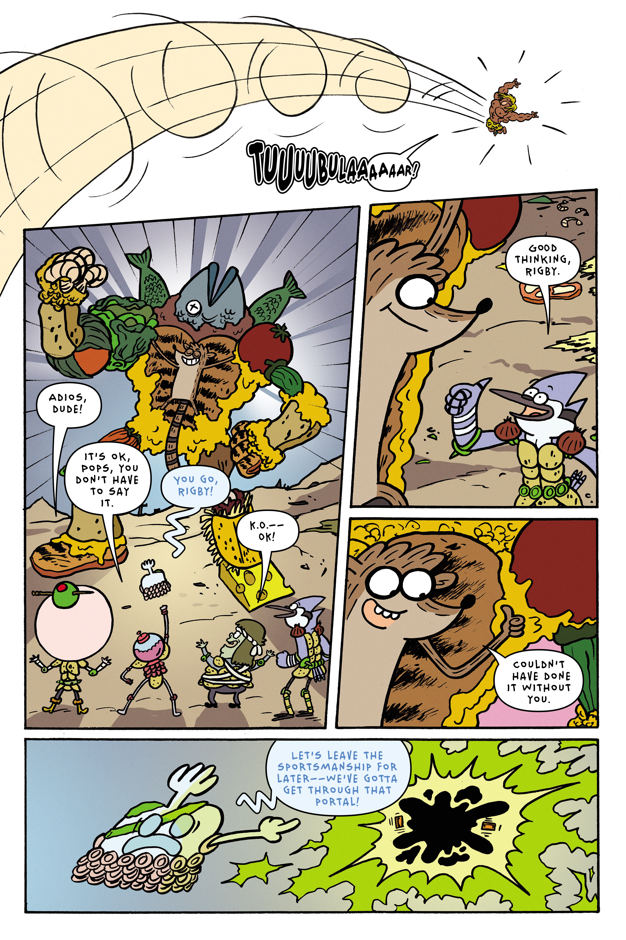 Read online Regular Show: The Meatening comic -  Issue # TPB - 135