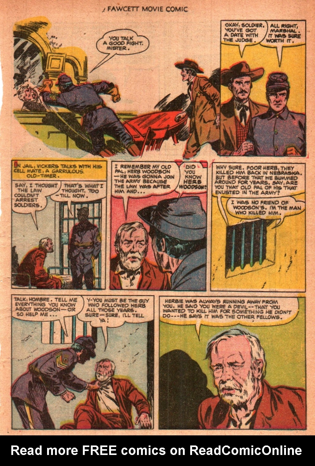 Read online Fawcett Movie Comic comic -  Issue #13 - 20