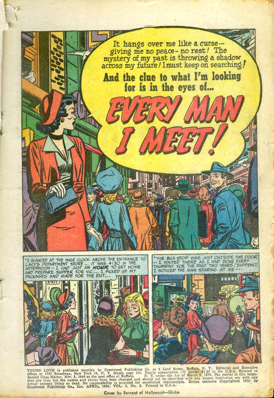 Read online Young Love (1949) comic -  Issue #8 - 3