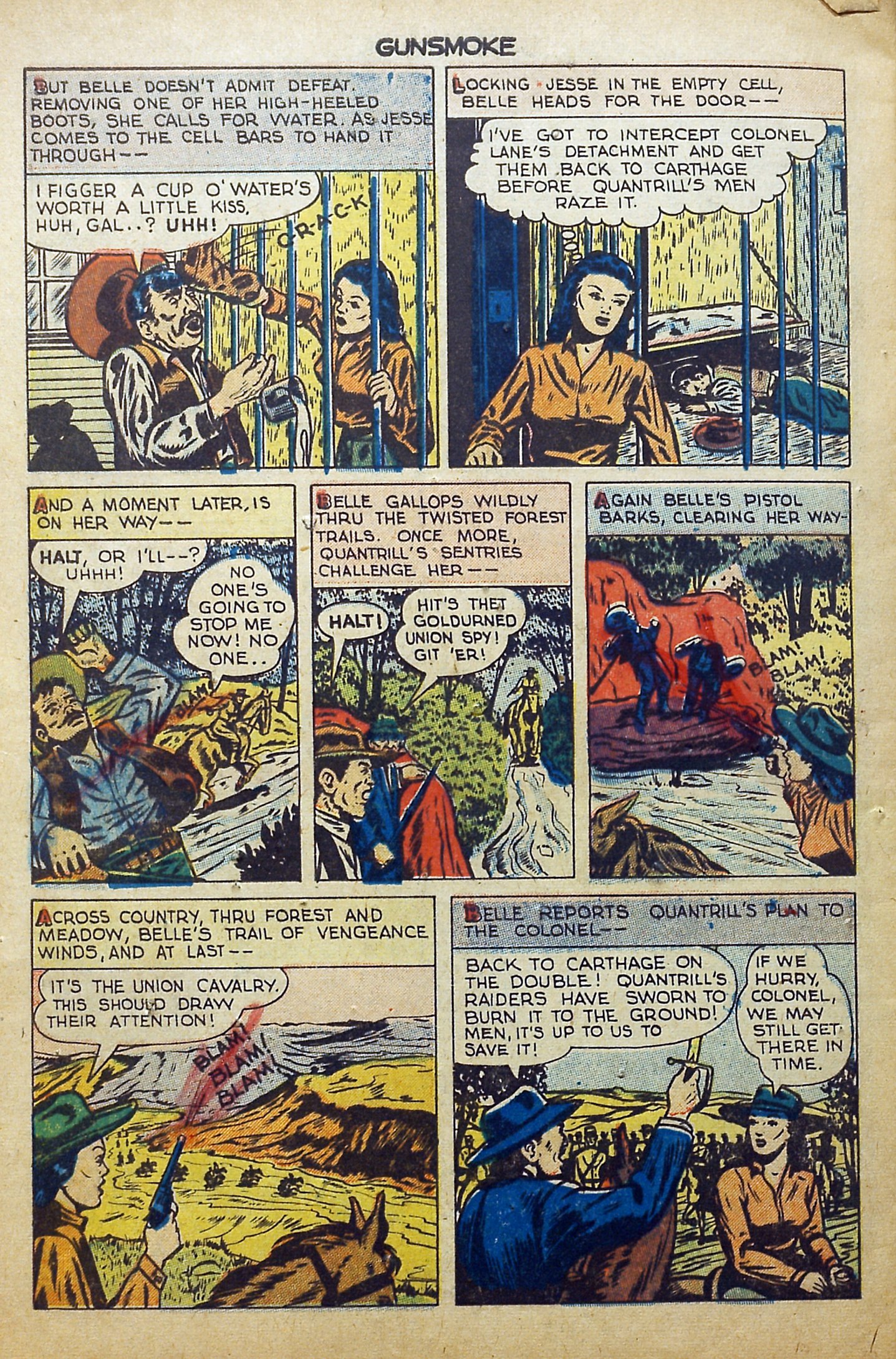 Read online Gunsmoke comic -  Issue #5 - 32