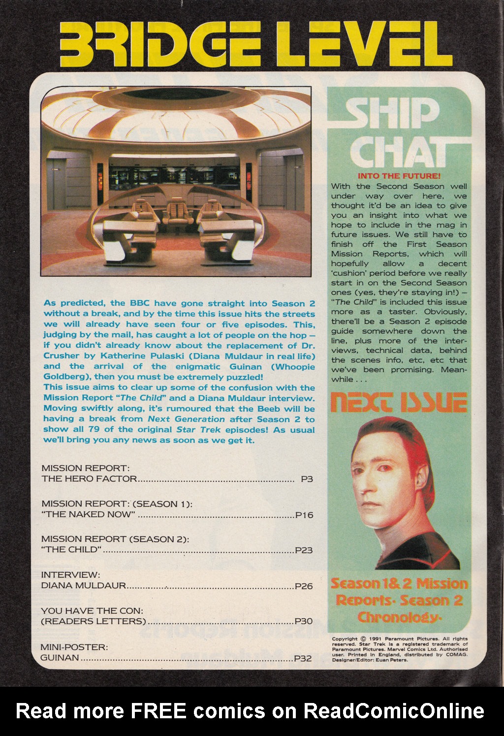 Read online Star Trek The Next Generation (1990) comic -  Issue #14 - 2
