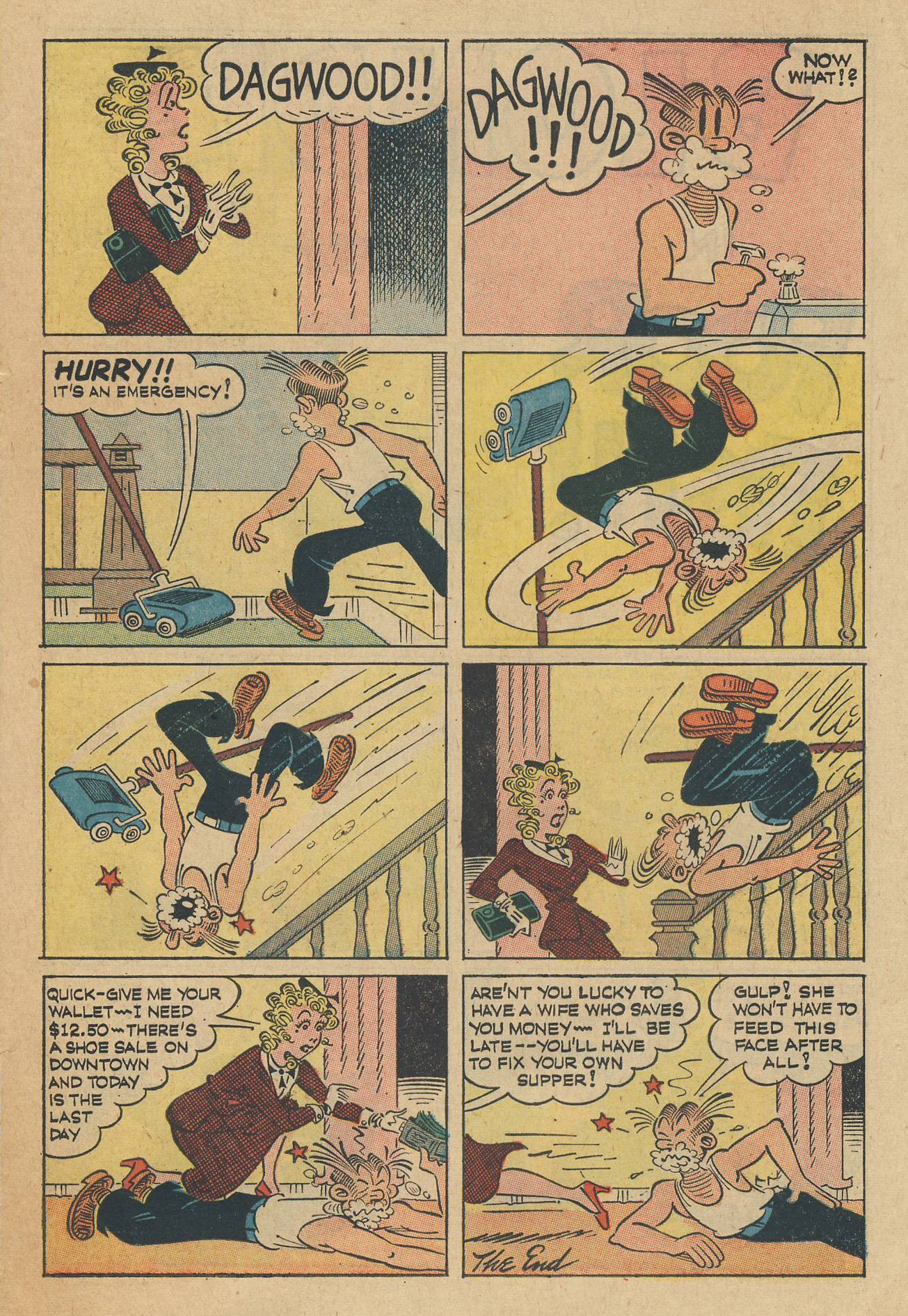 Read online Blondie Comics (1960) comic -  Issue #150 - 11